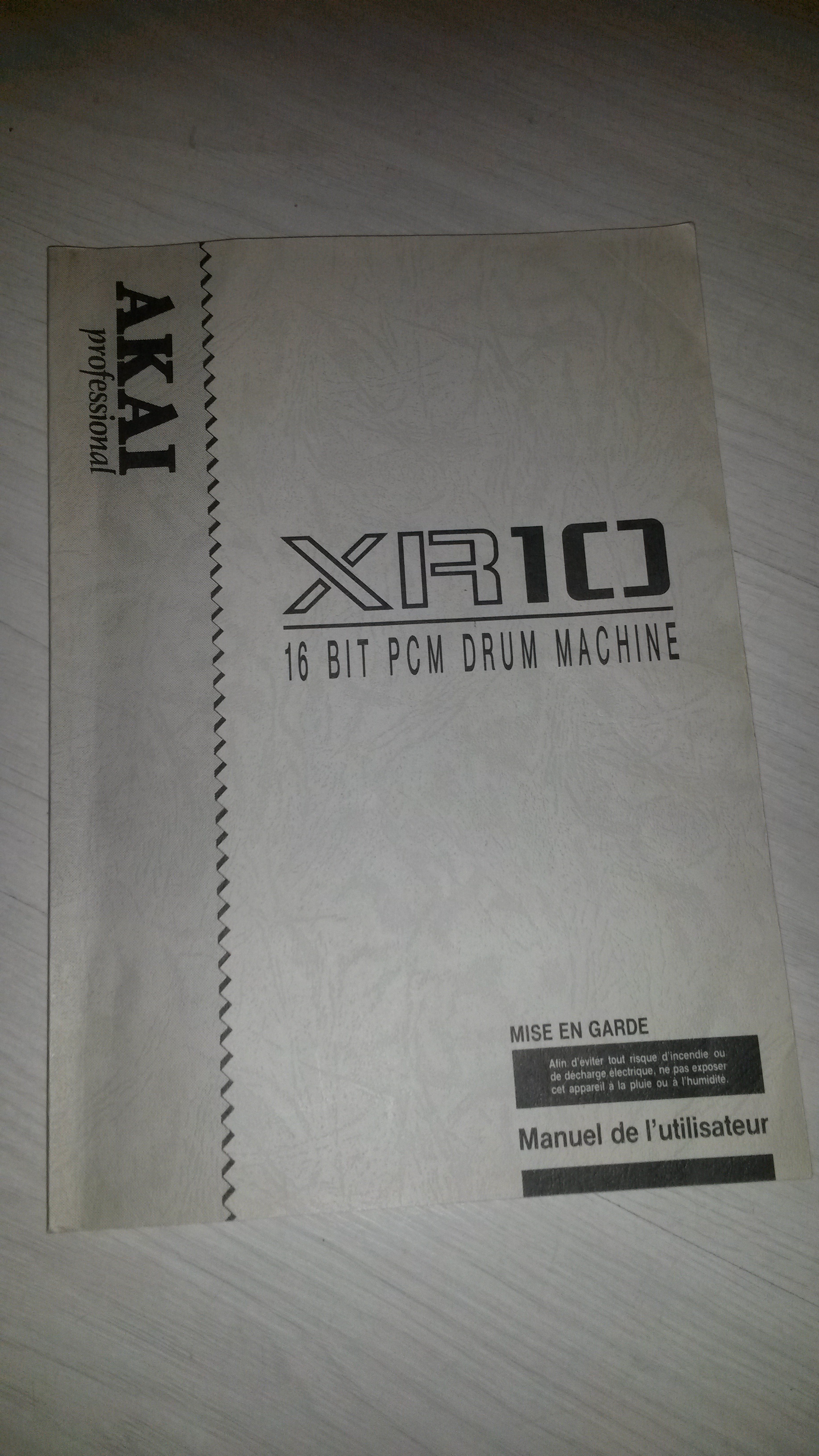 XR10 - Akai XR10 - Audiofanzine