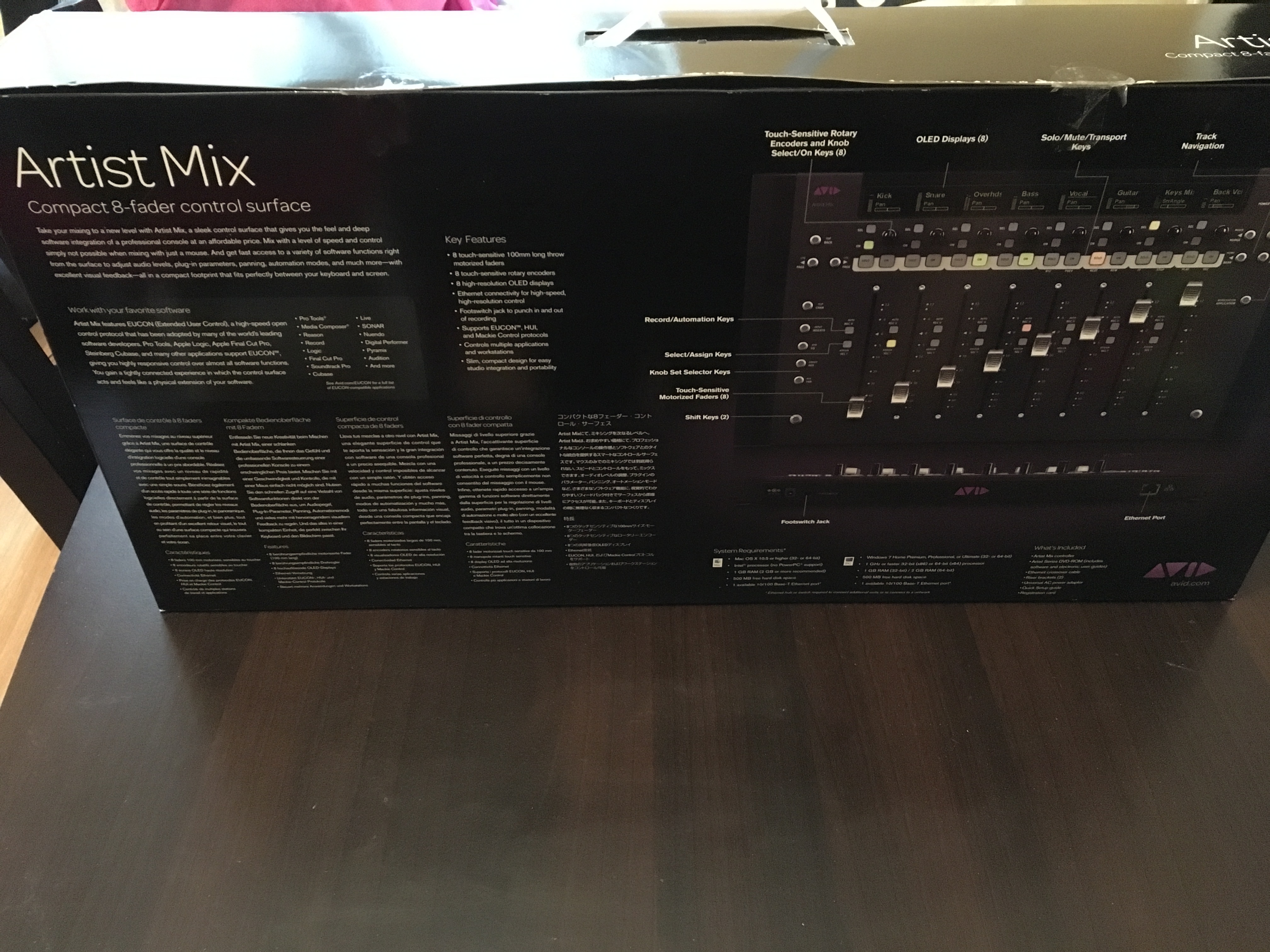 ARTIST MIX V2 Avid Artist Mix v2 Audiofanzine