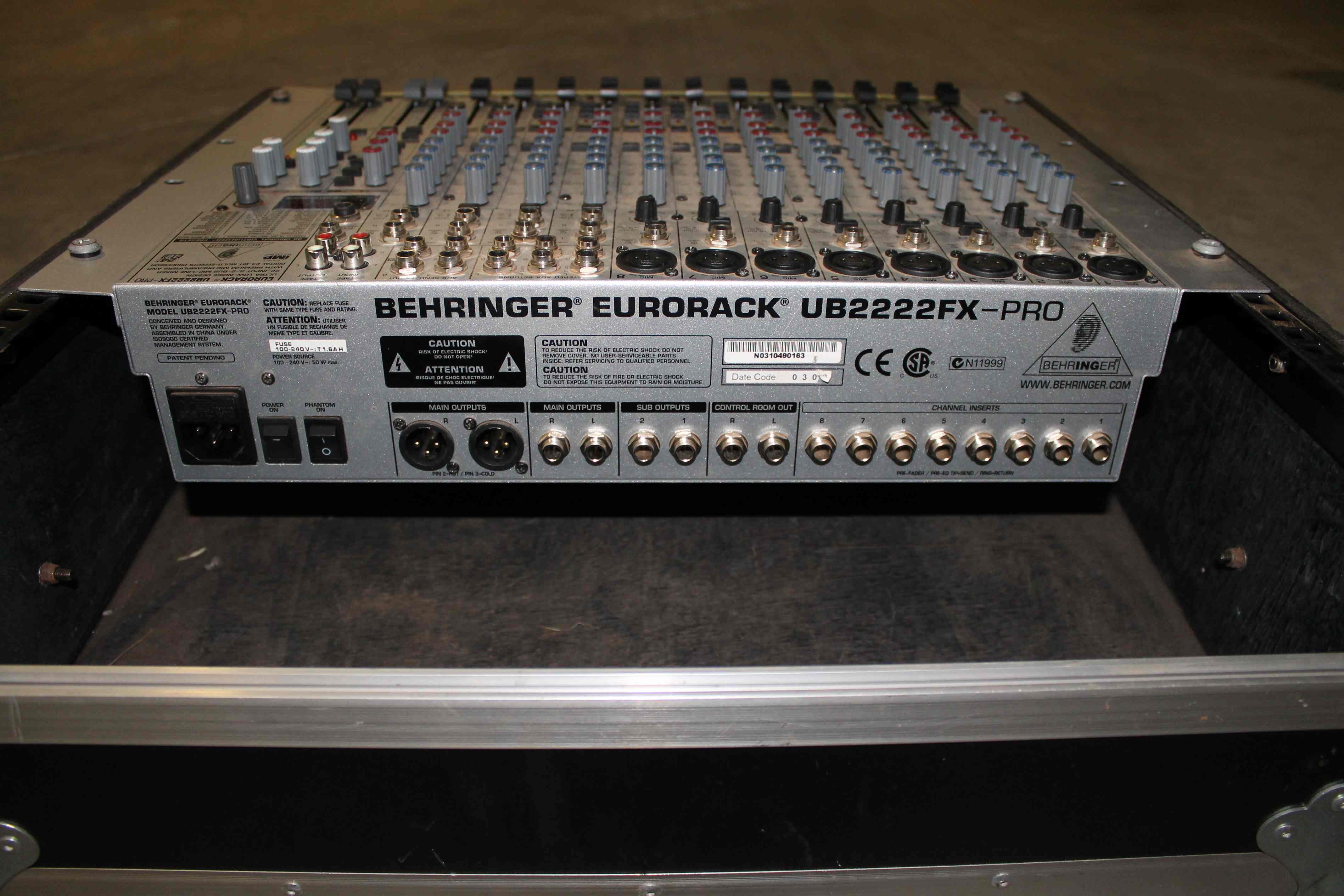 Behringer Eurorack UB2222FX-Pro image (#528442) - Audiofanzine