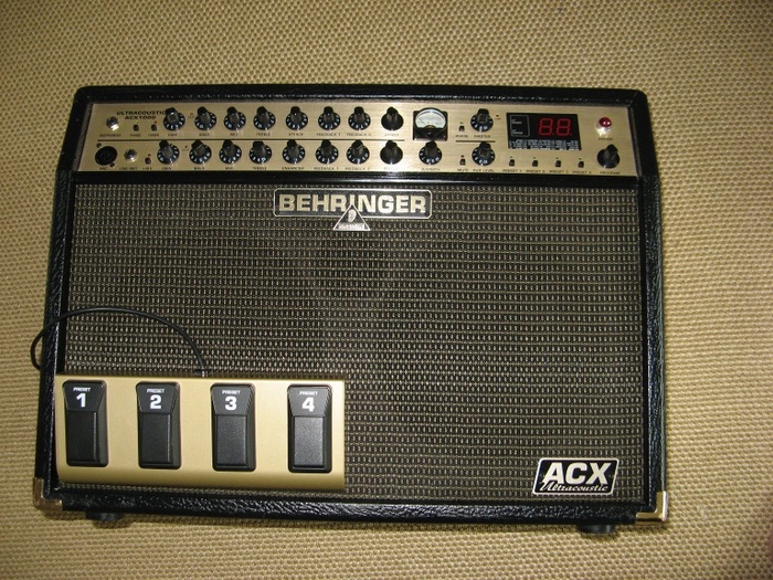 Behringer Ultracoustic ACX1000 image (557340) Audiofanzine