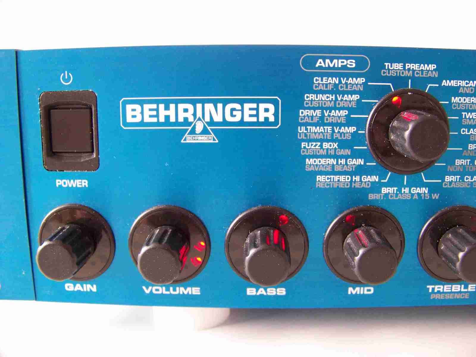 Behringer VAmp Pro image (191977) Audiofanzine
