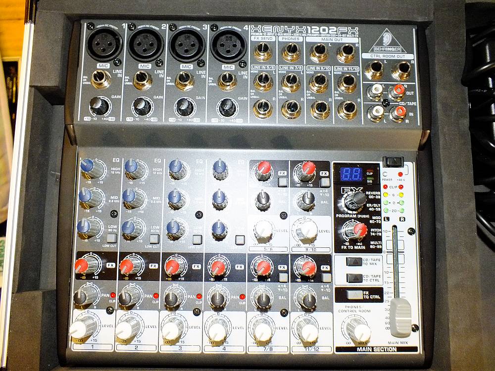 XENYX 1202FX Behringer Xenyx 1202FX Audiofanzine