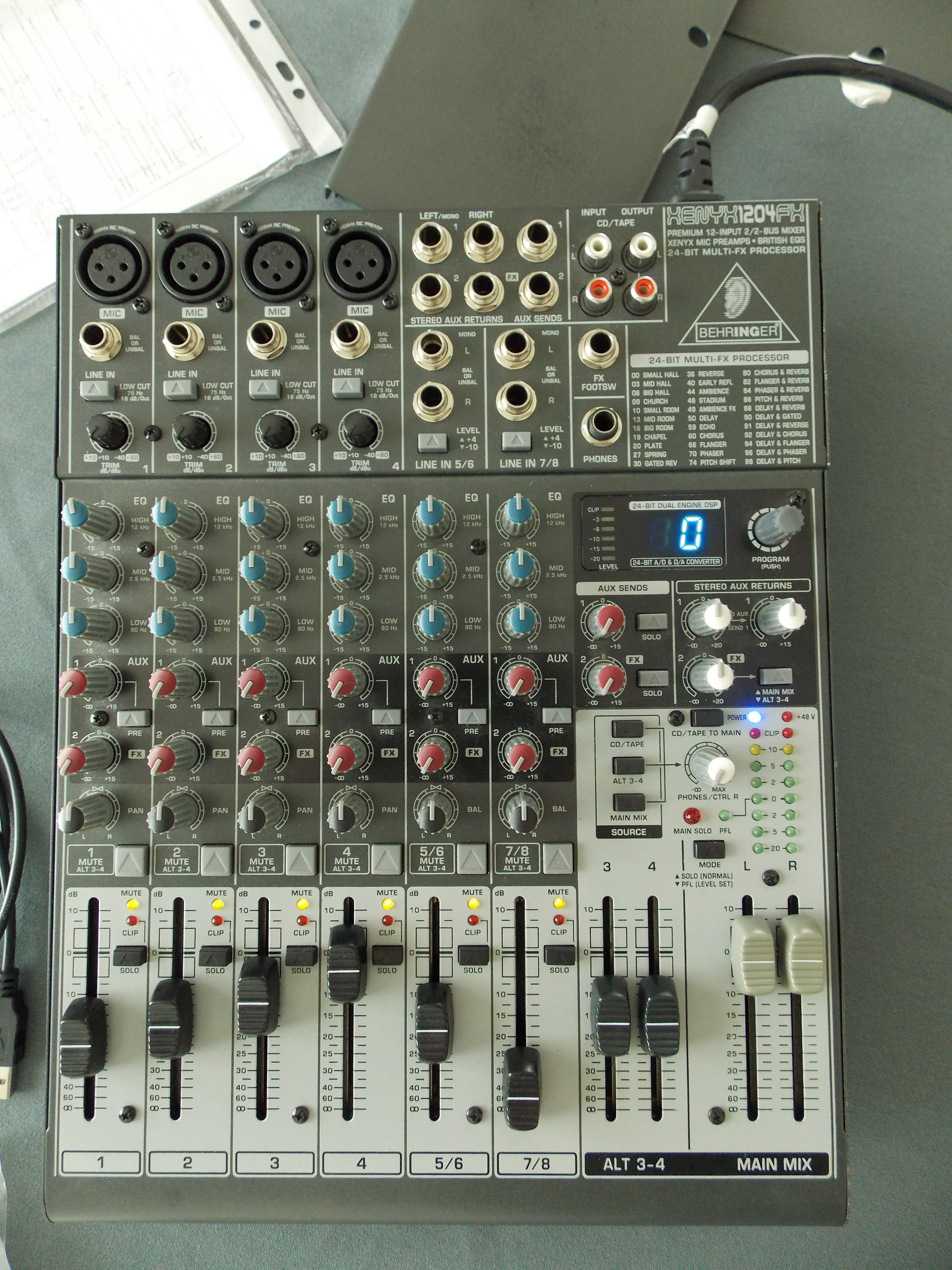 Behringer Xenyx 1204FX image (#1613940) - Audiofanzine