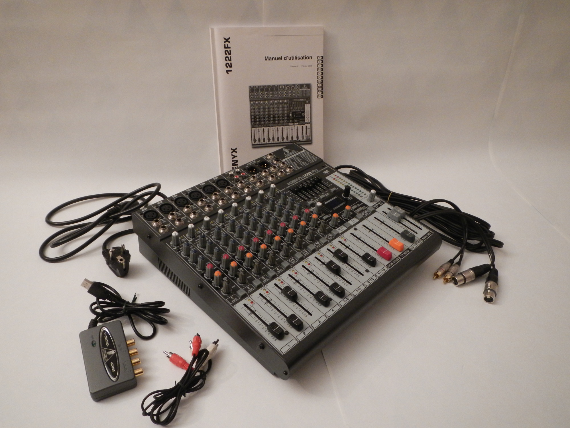 XENYX 1222FX Behringer Xenyx 1222FX Audiofanzine