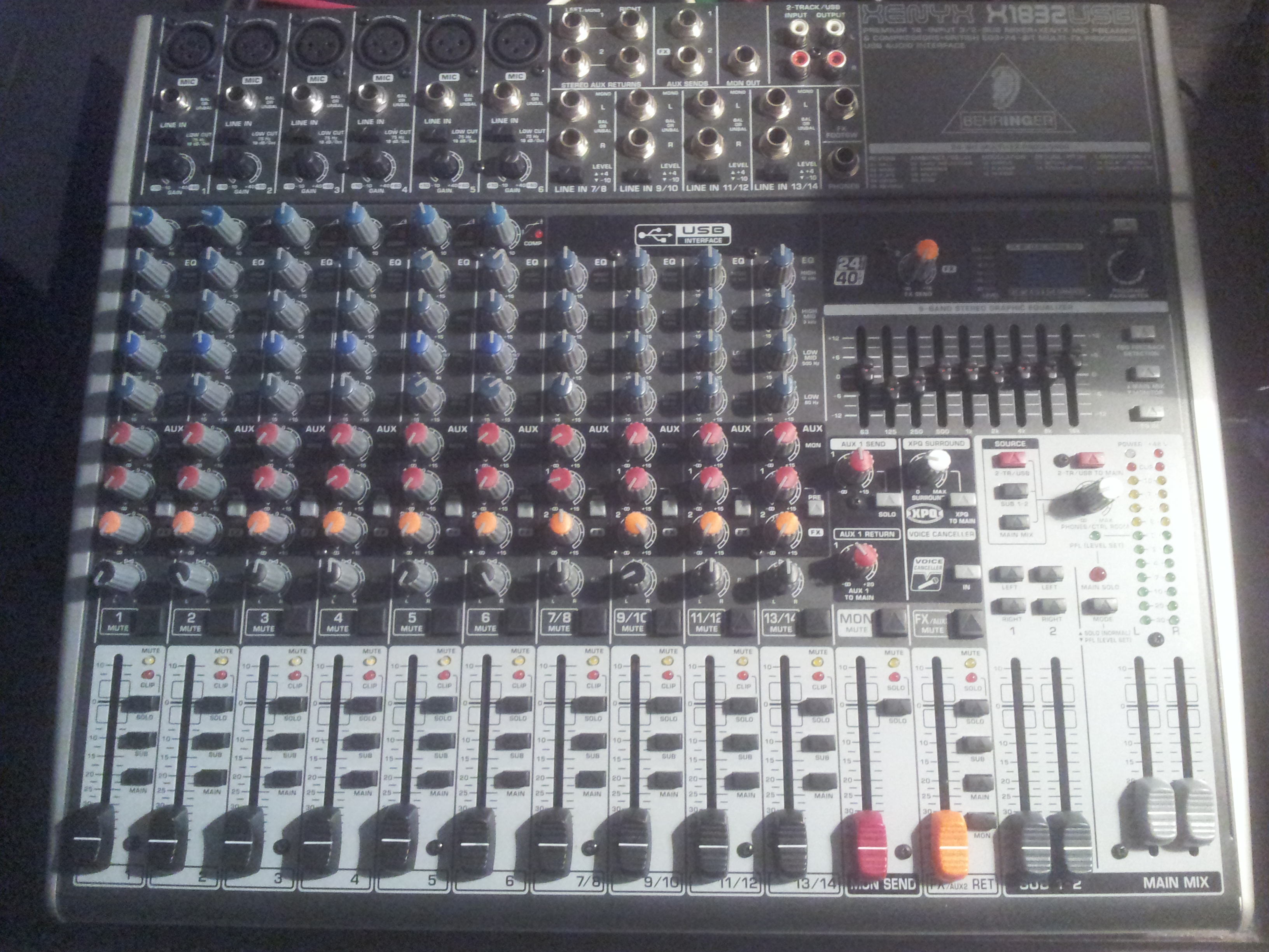 behringer xenyx 1832fx image 549270 audiofanzine behringer xenyx 1832fx image 549270 audiofanzine