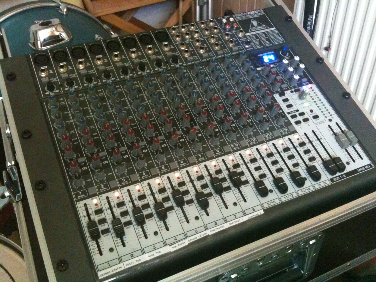 Behringer Xenyx 2222FX image (#207879) - Audiofanzine
