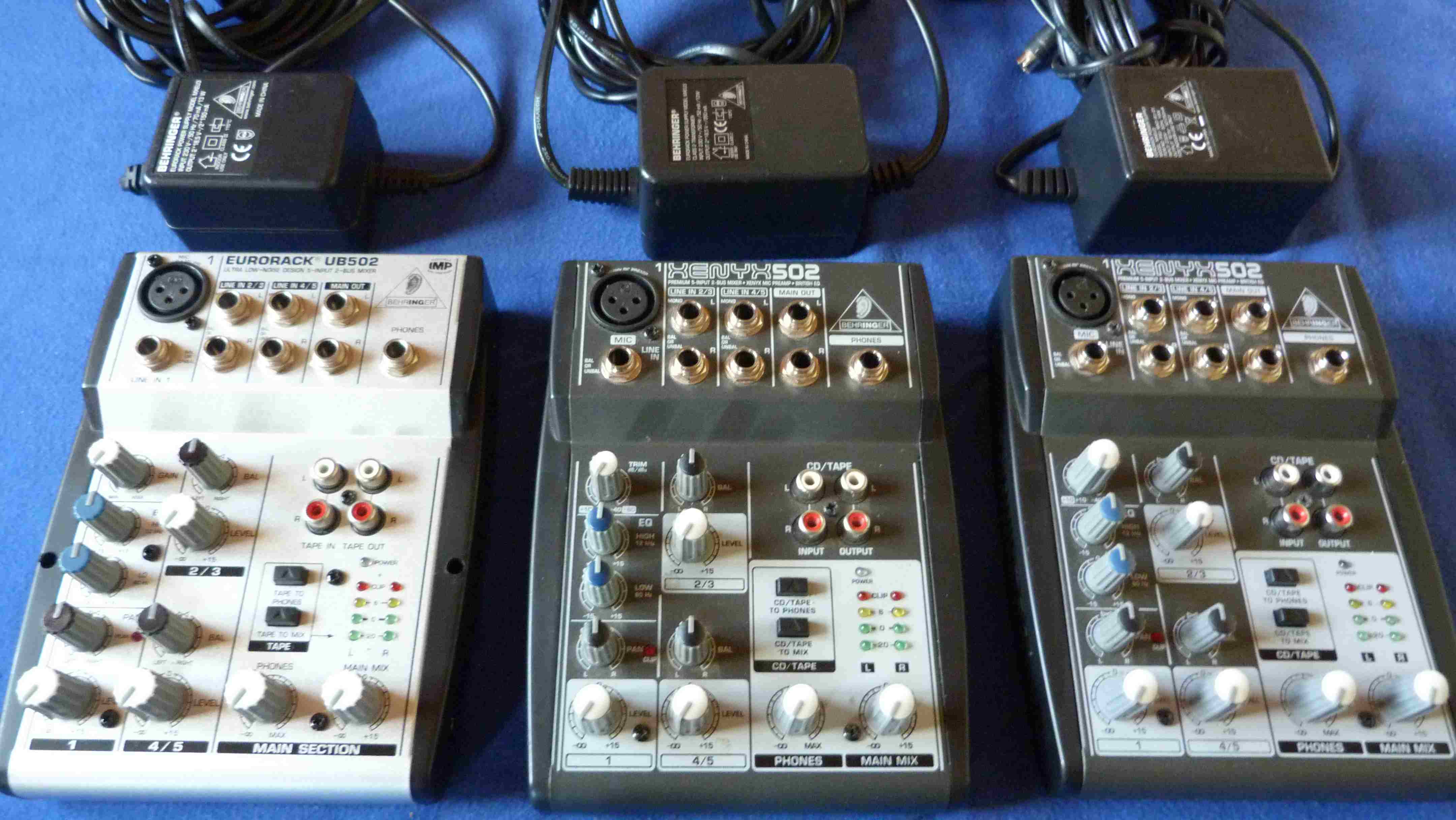 Behringer Xenyx 502 image (#689458) - Audiofanzine