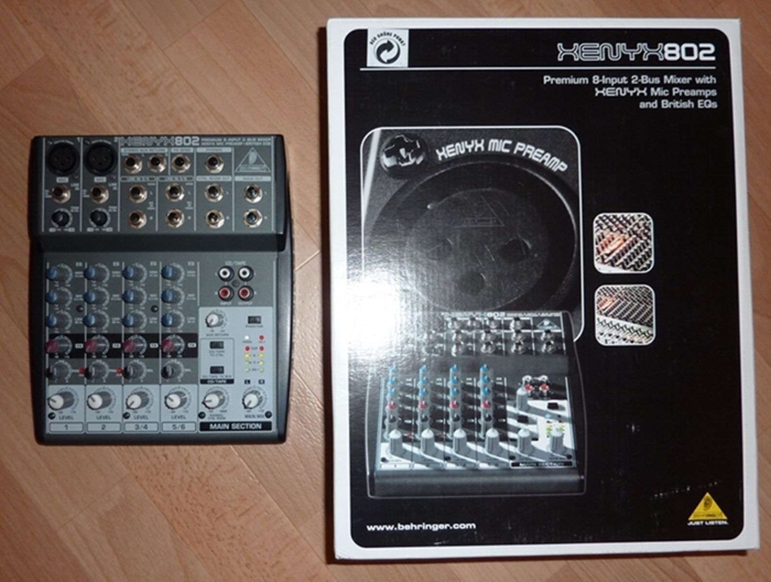 Behringer Xenyx 802 image (25482) Audiofanzine