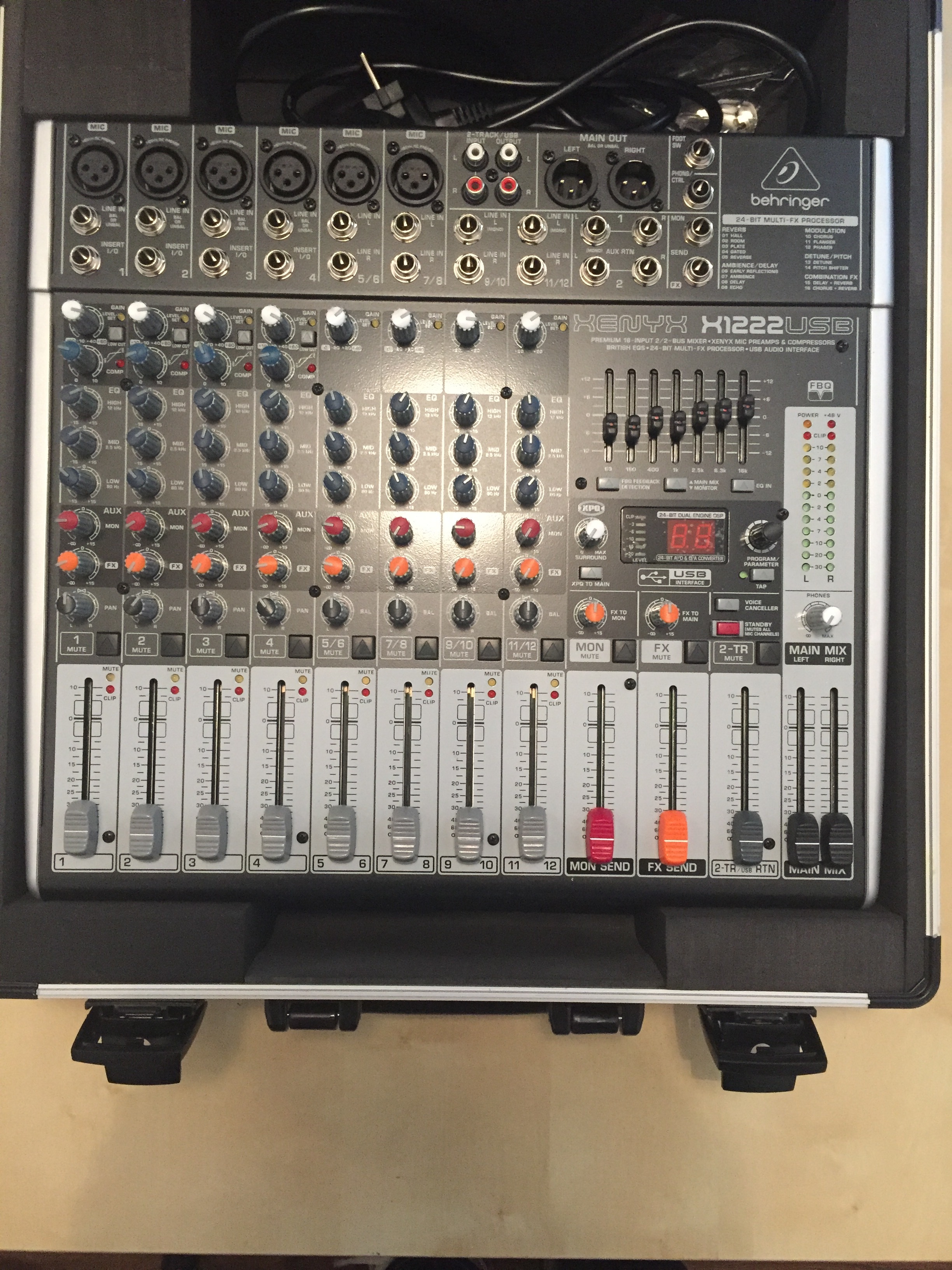 XENYX X1222USB Behringer Xenyx X1222USB Audiofanzine