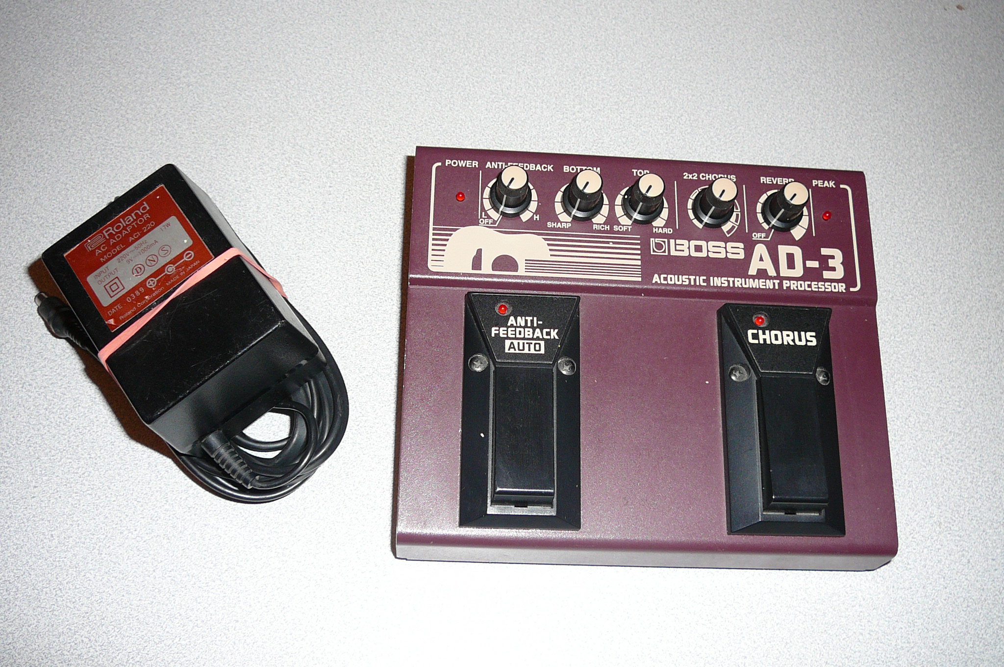 【美品】BOSS AD-3 BOSS AD-3 Acoustic Instrument Processor | Welcome To Steve's