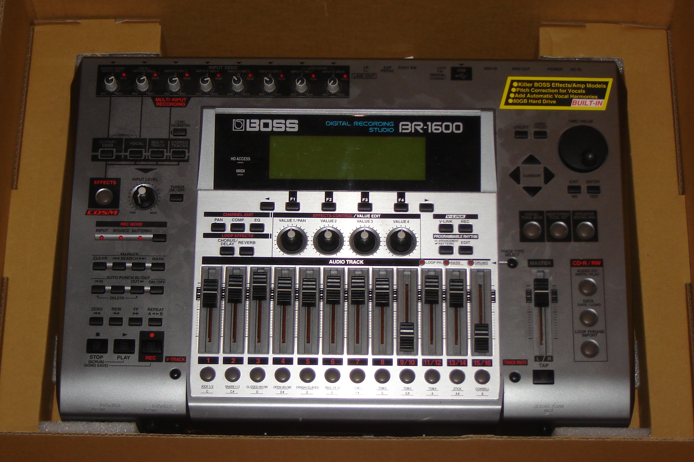 Boss BR1600CD Digital Recording Studio image (302331) Audiofanzine