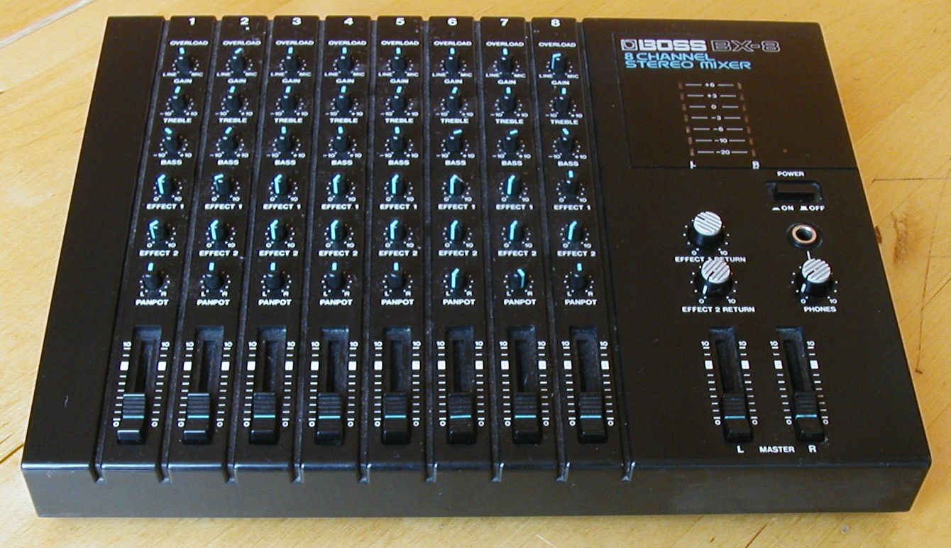 Boss BX8 8 Channel Stereo Mixer image (114107) Audiofanzine