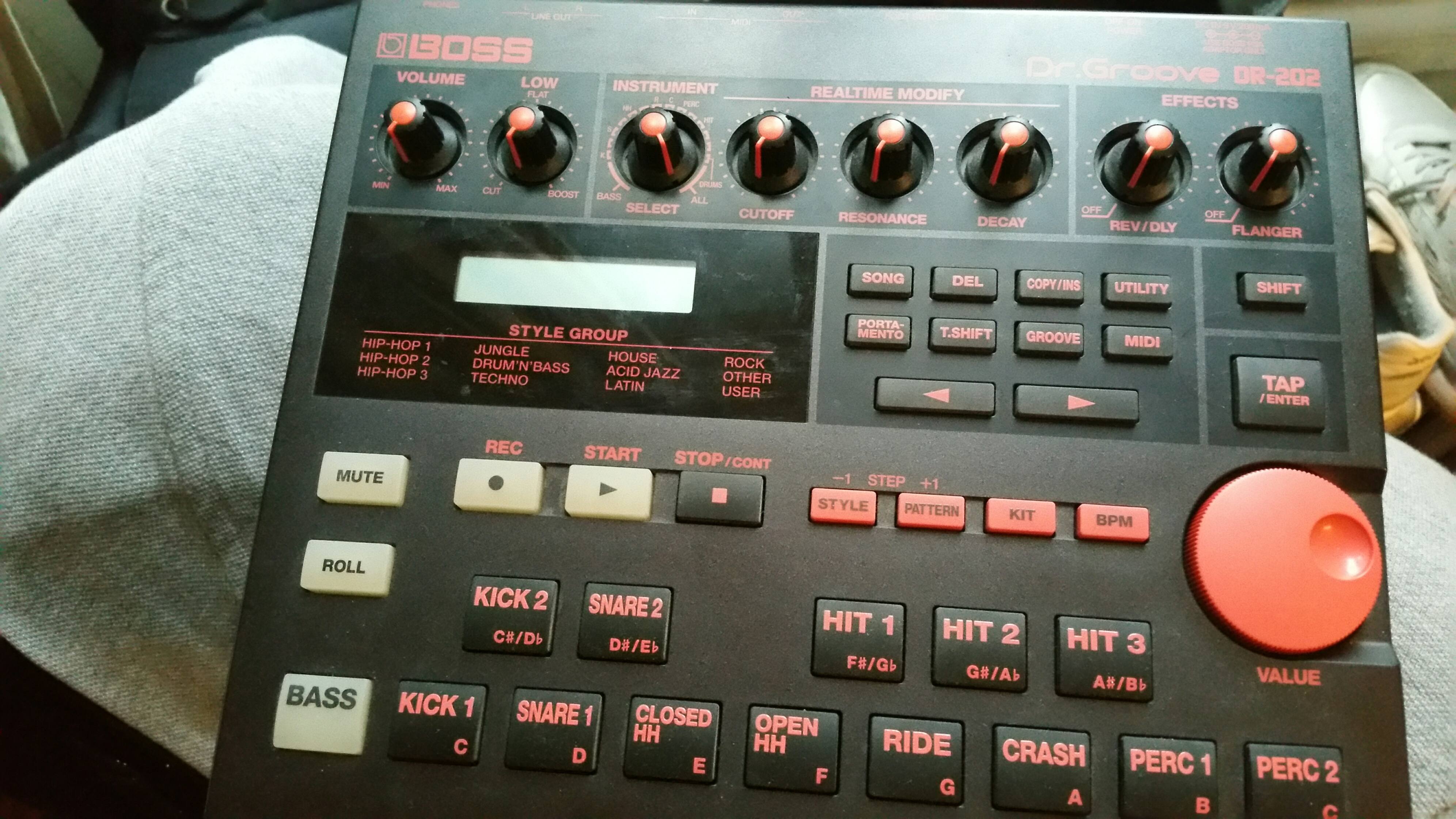 DR202 DR. GROOVE Boss DR202 Dr. Groove Audiofanzine