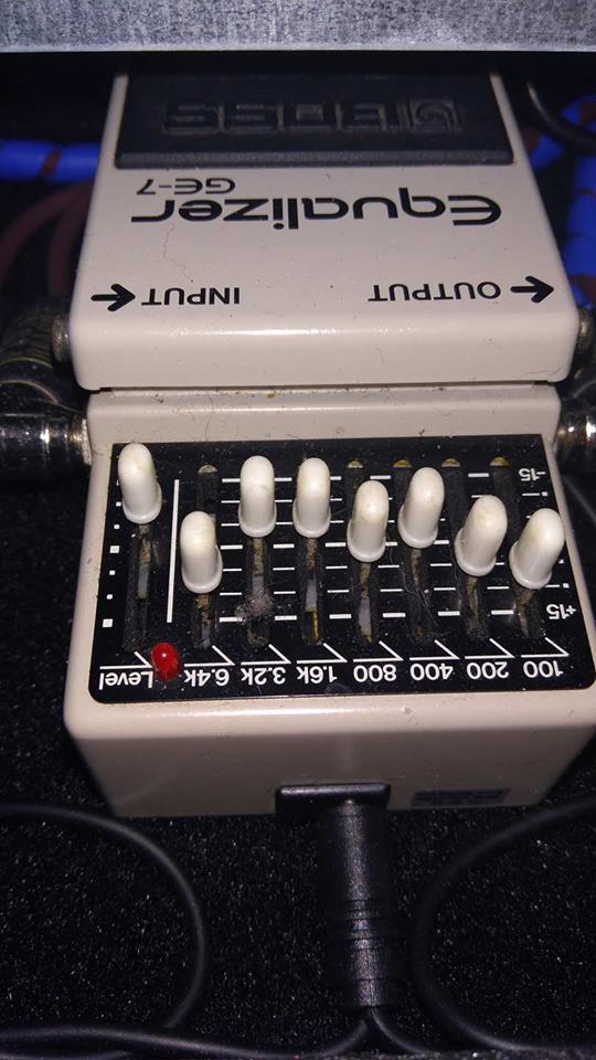 GE7 EQUALIZER Boss GE7 Equalizer Audiofanzine