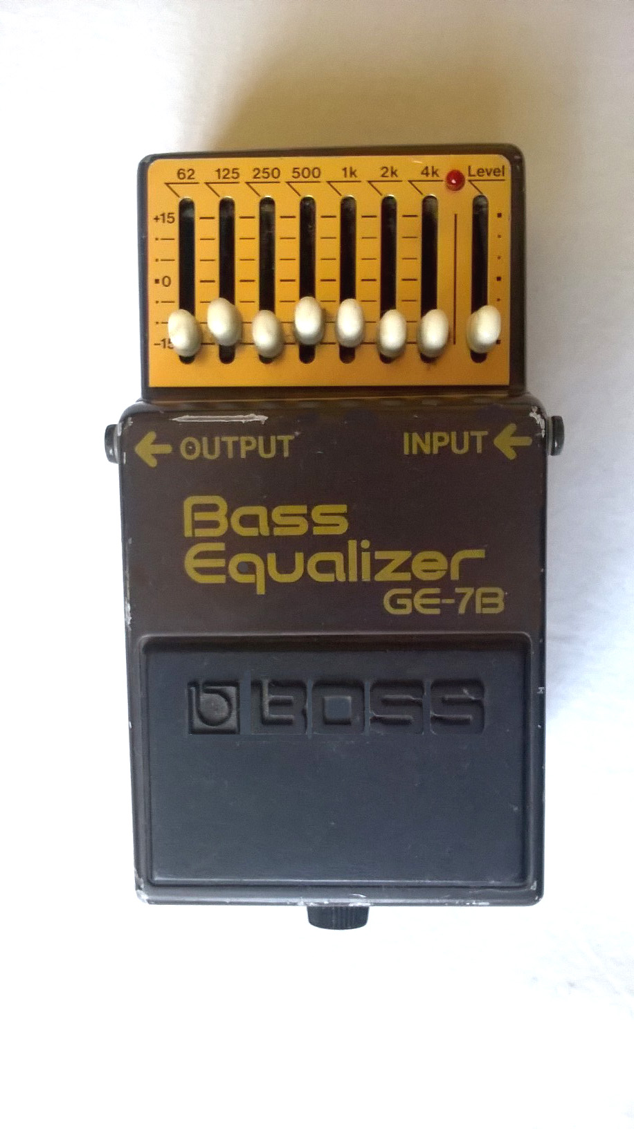 GE7B BASS EQUALIZER Boss GE7B Bass Equalizer Audiofanzine