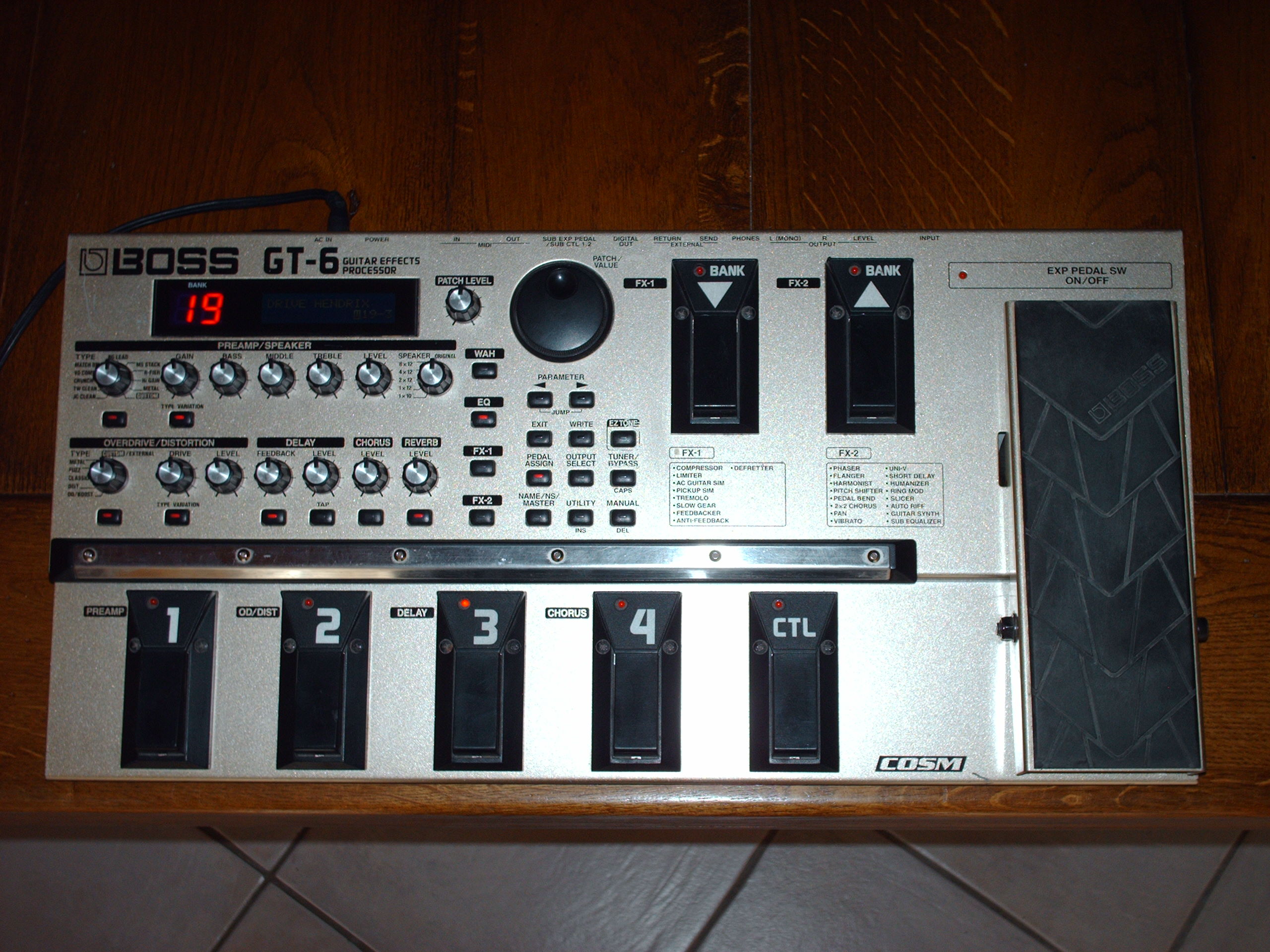 Boss GT6 image (694517) Audiofanzine