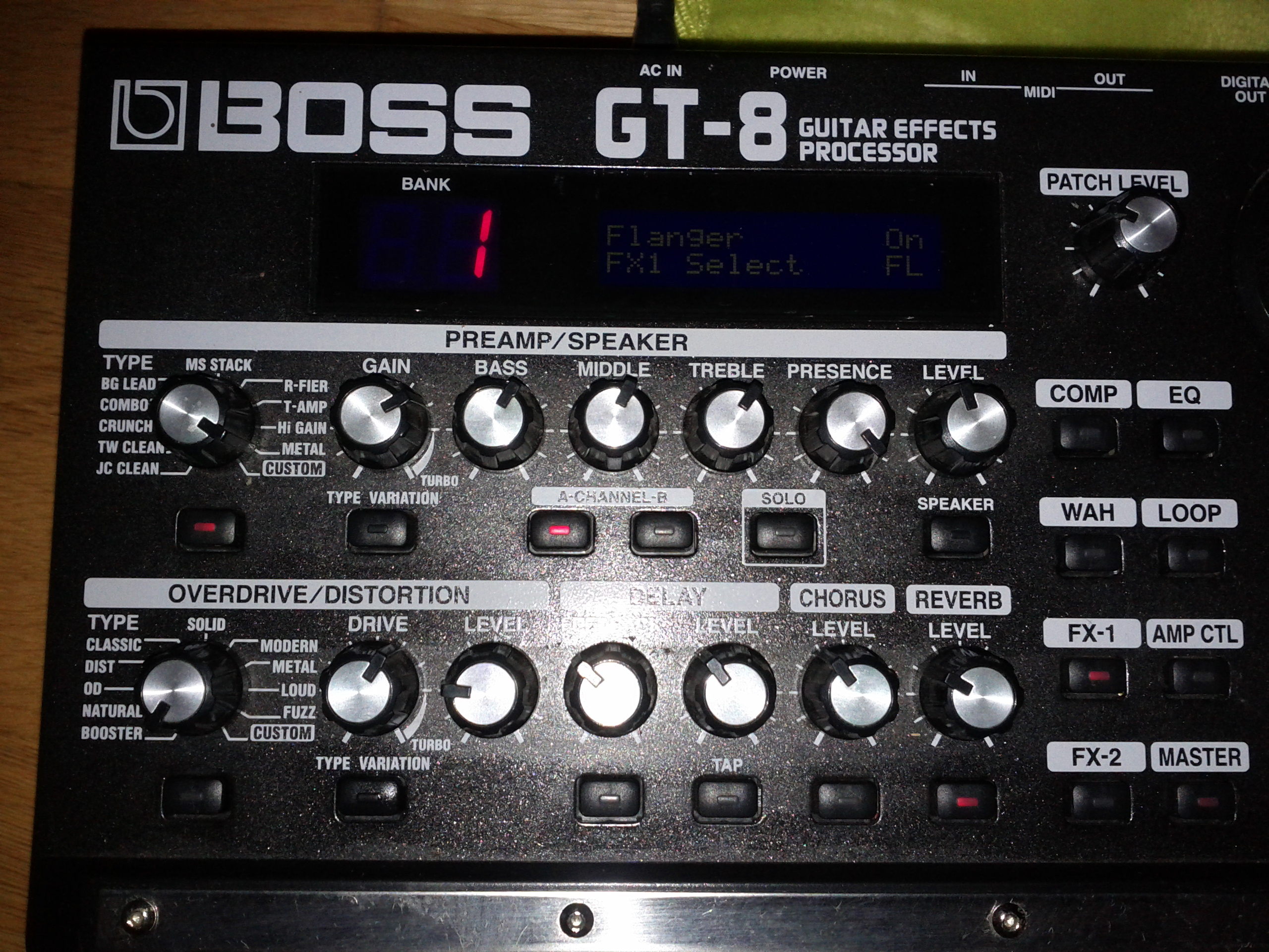 Boss GT8 image (734680) Audiofanzine