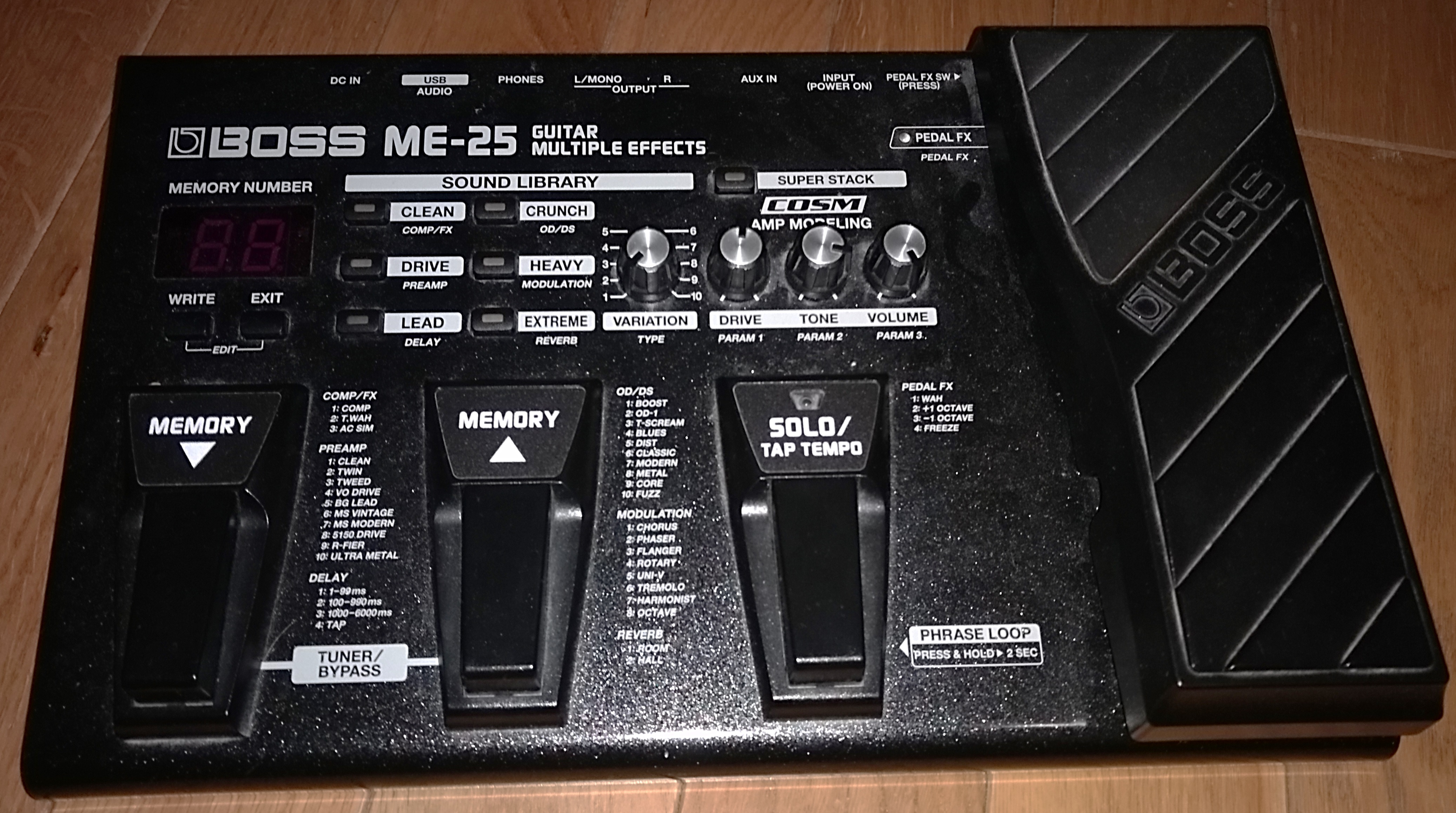 Boss ME25 image (1665847) Audiofanzine