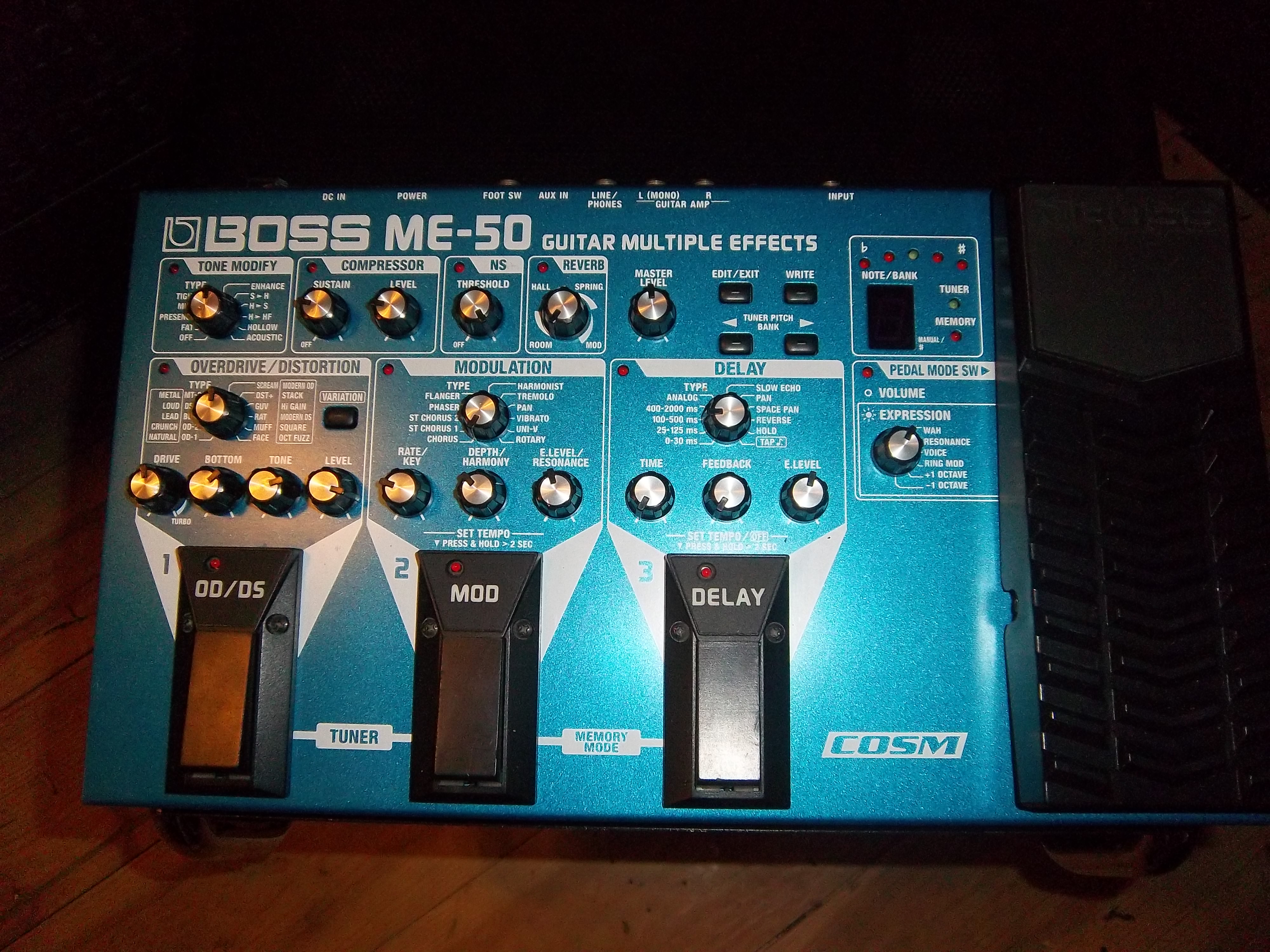 Boss ME50 image (510104) Audiofanzine