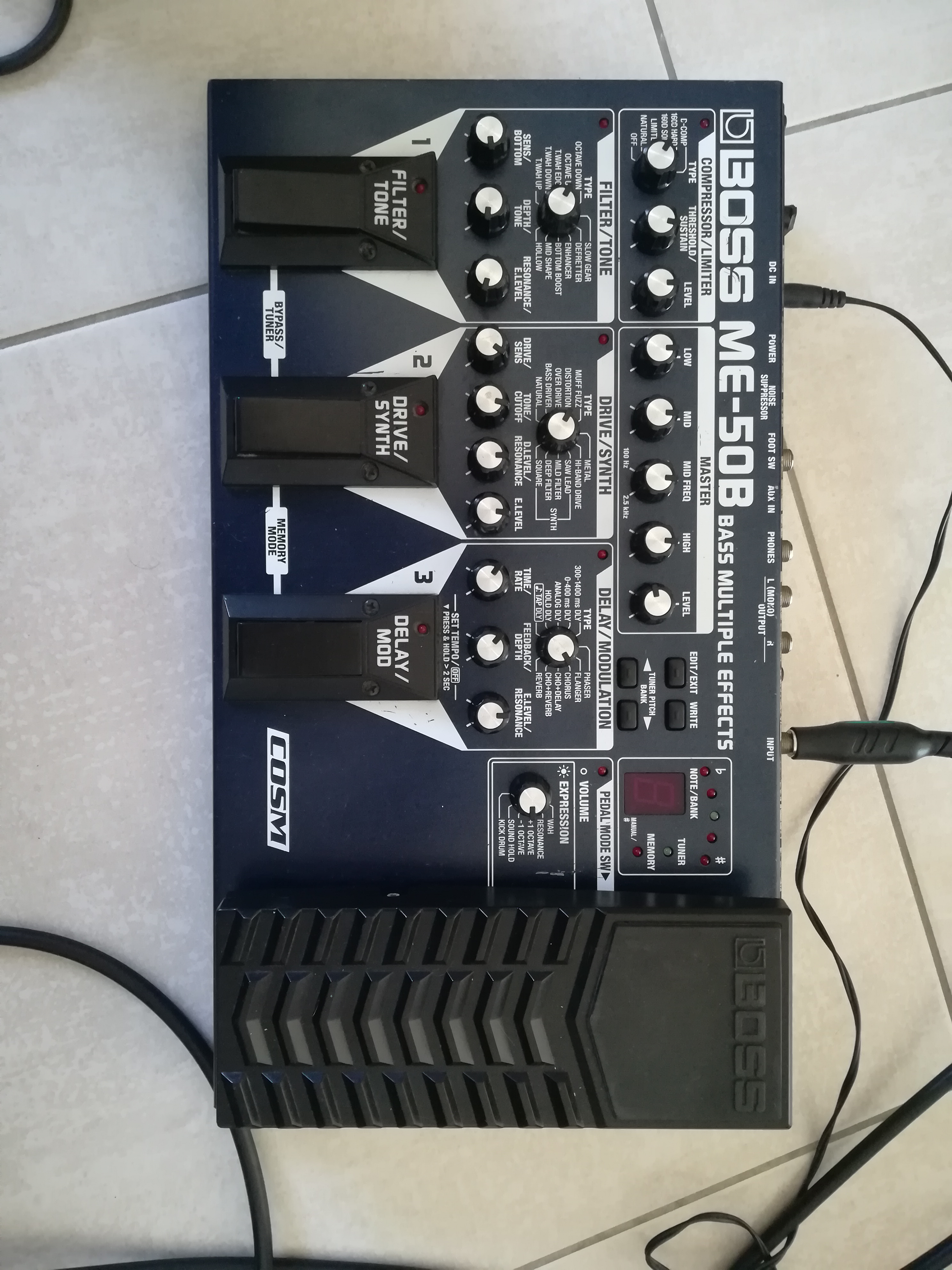 ME-50B - Boss ME-50B - Audiofanzine