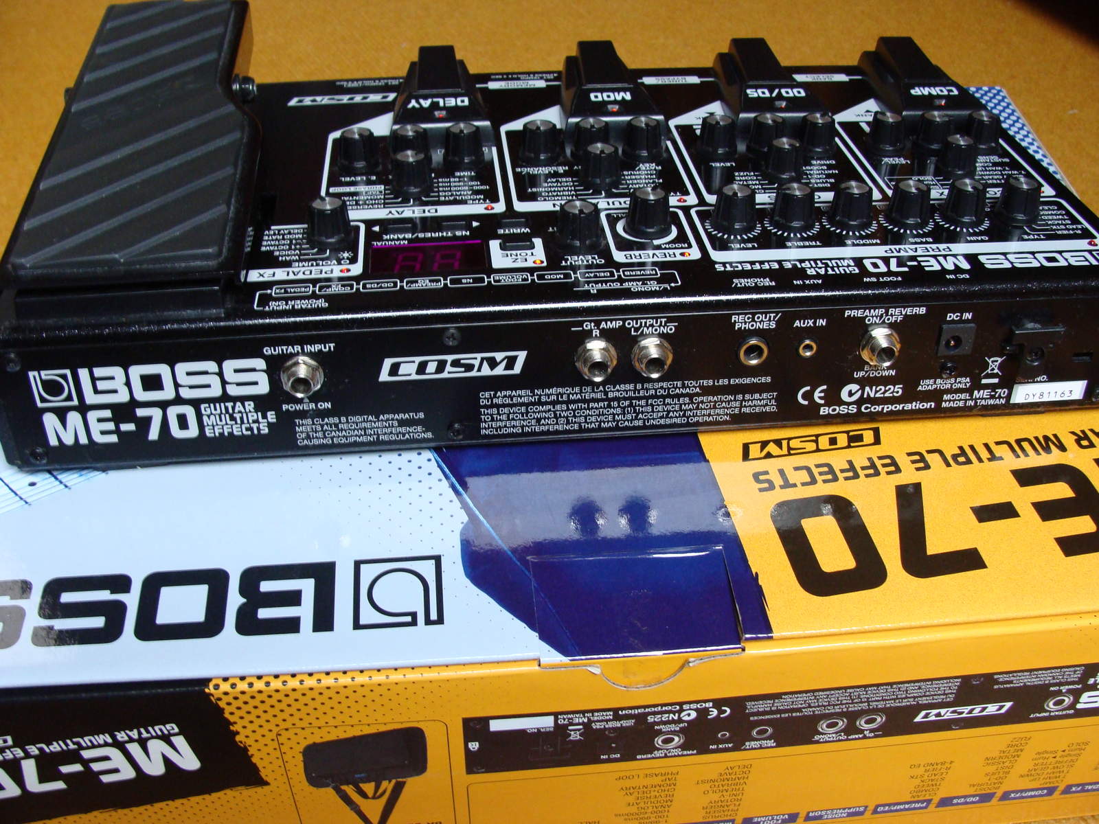 Photo Boss ME70 Boss ME70 Guitar Multiple Effects (164745