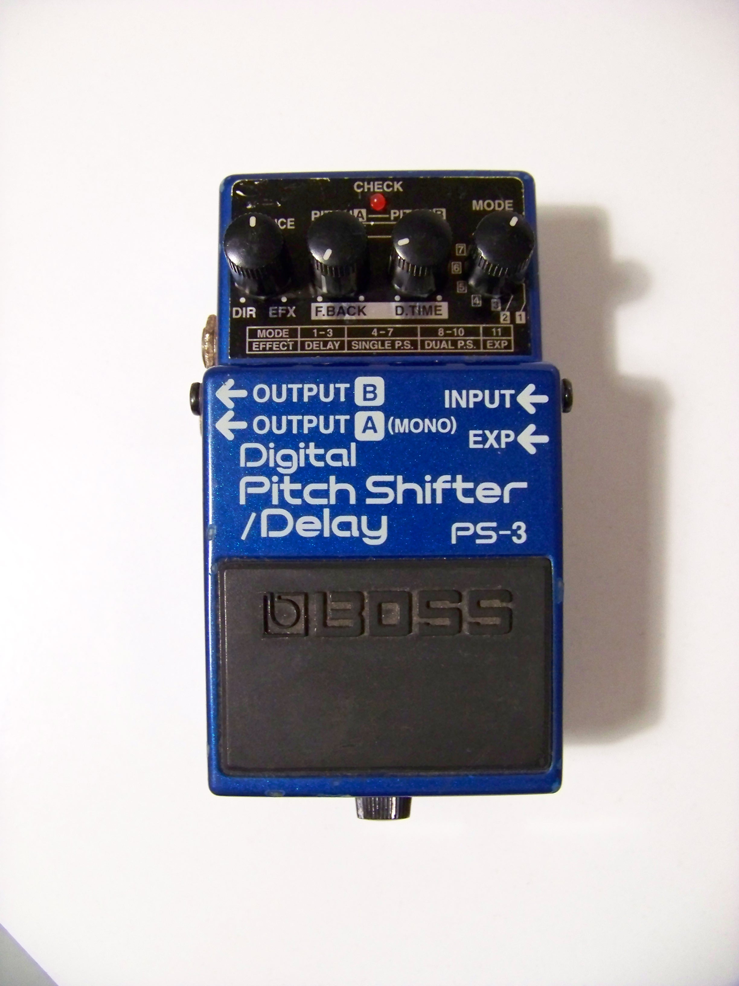 Boss Pitch Shifter