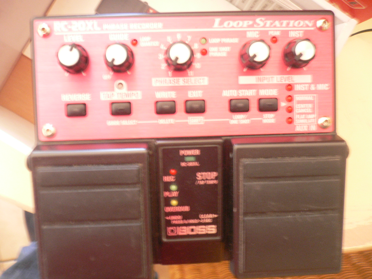 RC-20XL LOOP STATION - Boss RC-20XL Loop Station - Audiofanzine