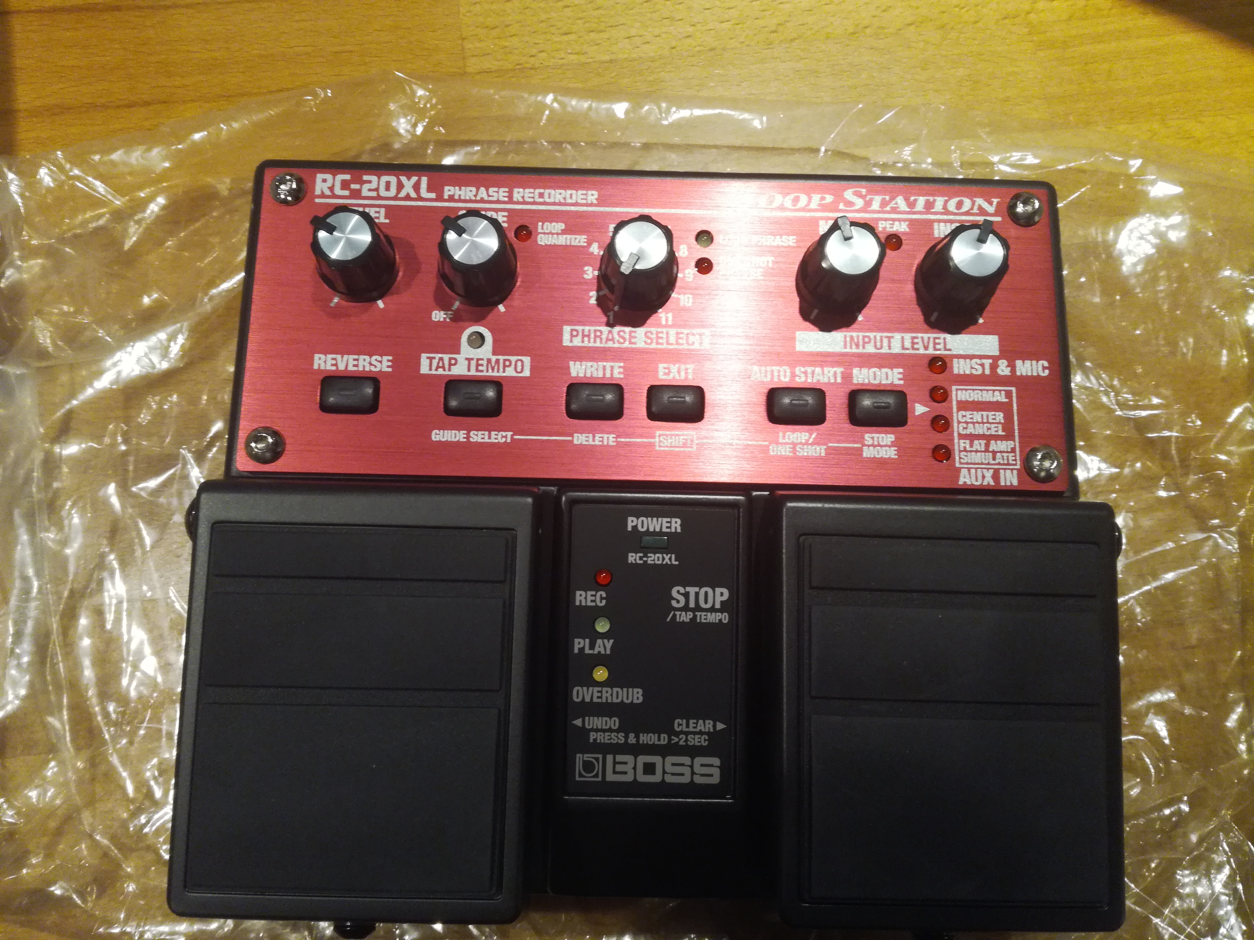 RC-20XL LOOP STATION - Boss RC-20XL Loop Station - Audiofanzine