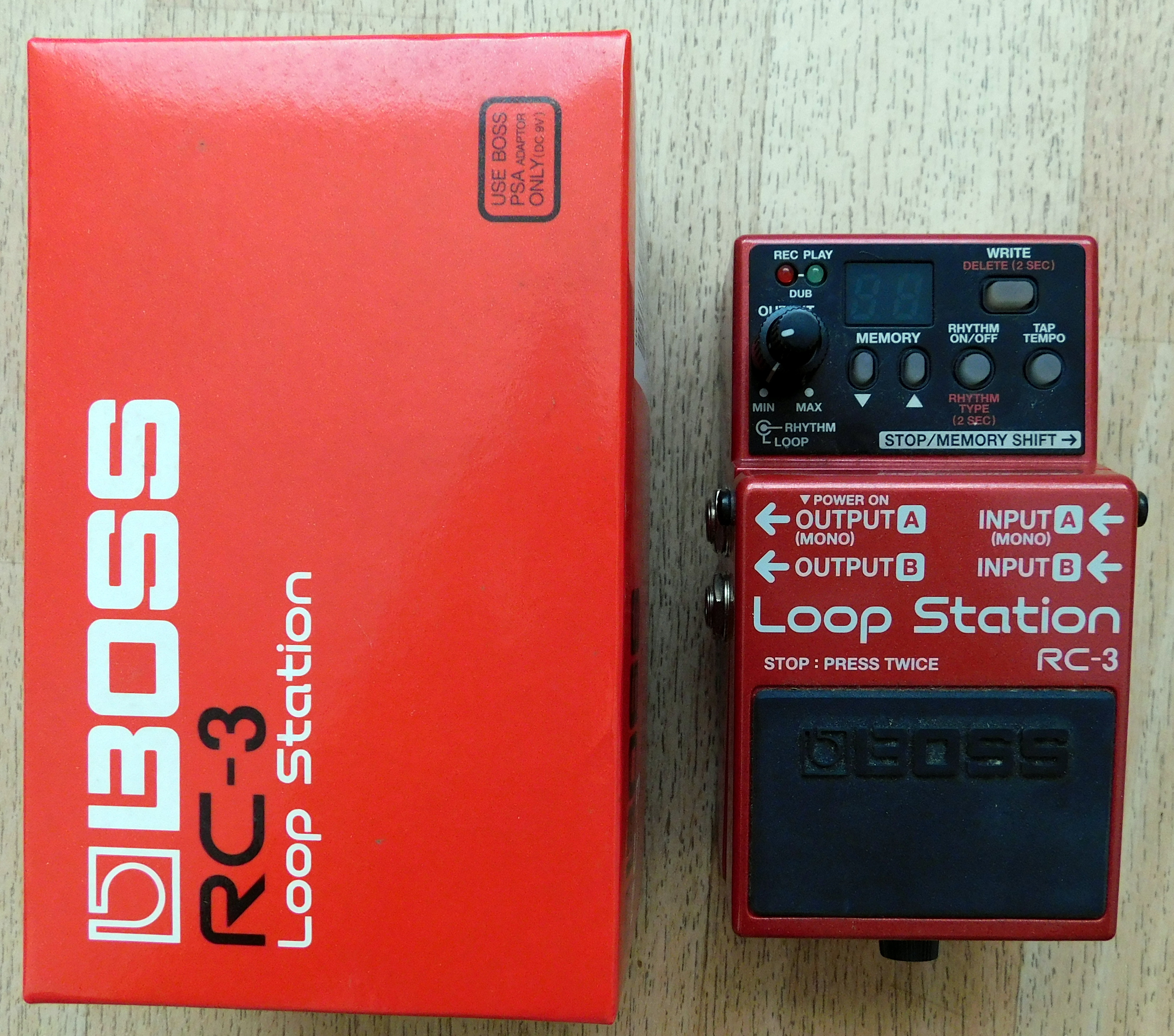 RC3 LOOP STATION Boss RC3 Loop Station Audiofanzine