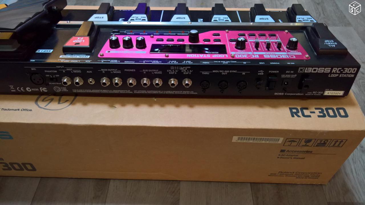 RC-300 LOOP STATION - Boss RC-300 Loop Station - Audiofanzine