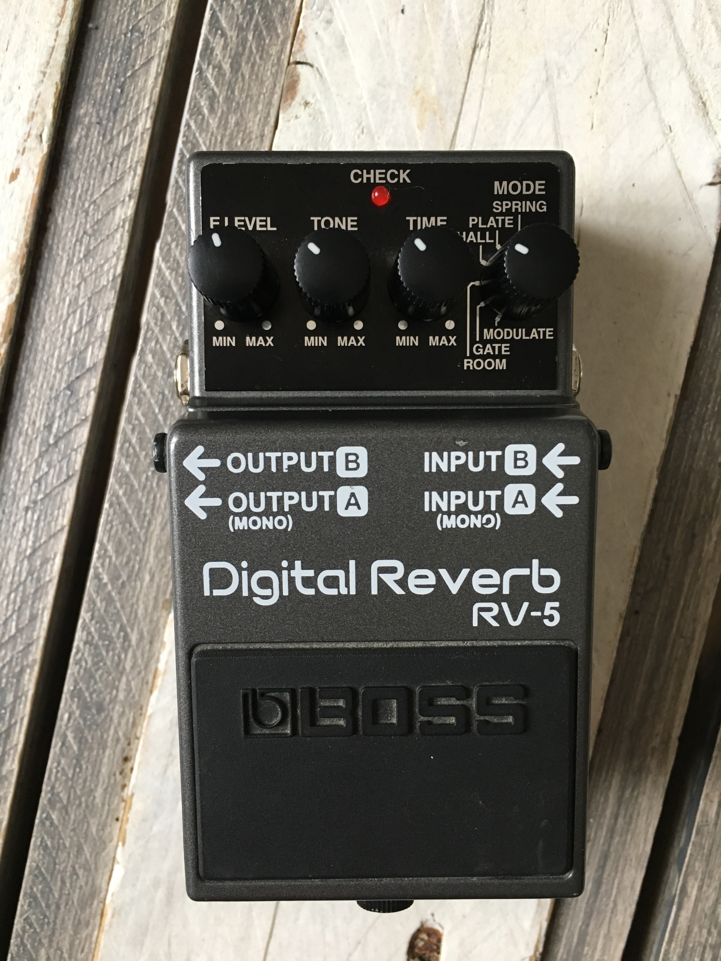 Boss RV 5 Digital Reverb | SynthXL - FREE Service Manual