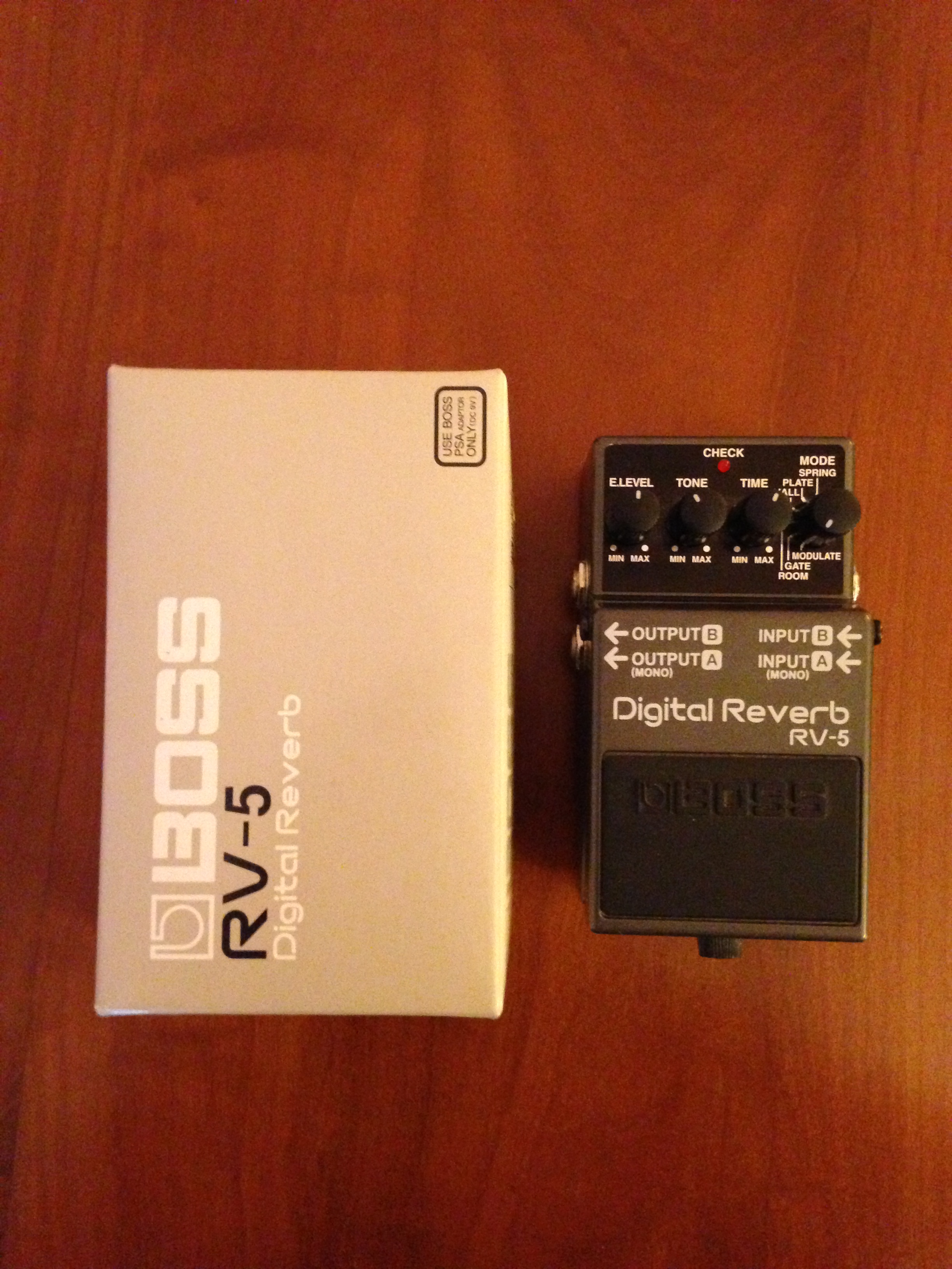 Boss RV5 Digital Reverb image (550433) Audiofanzine