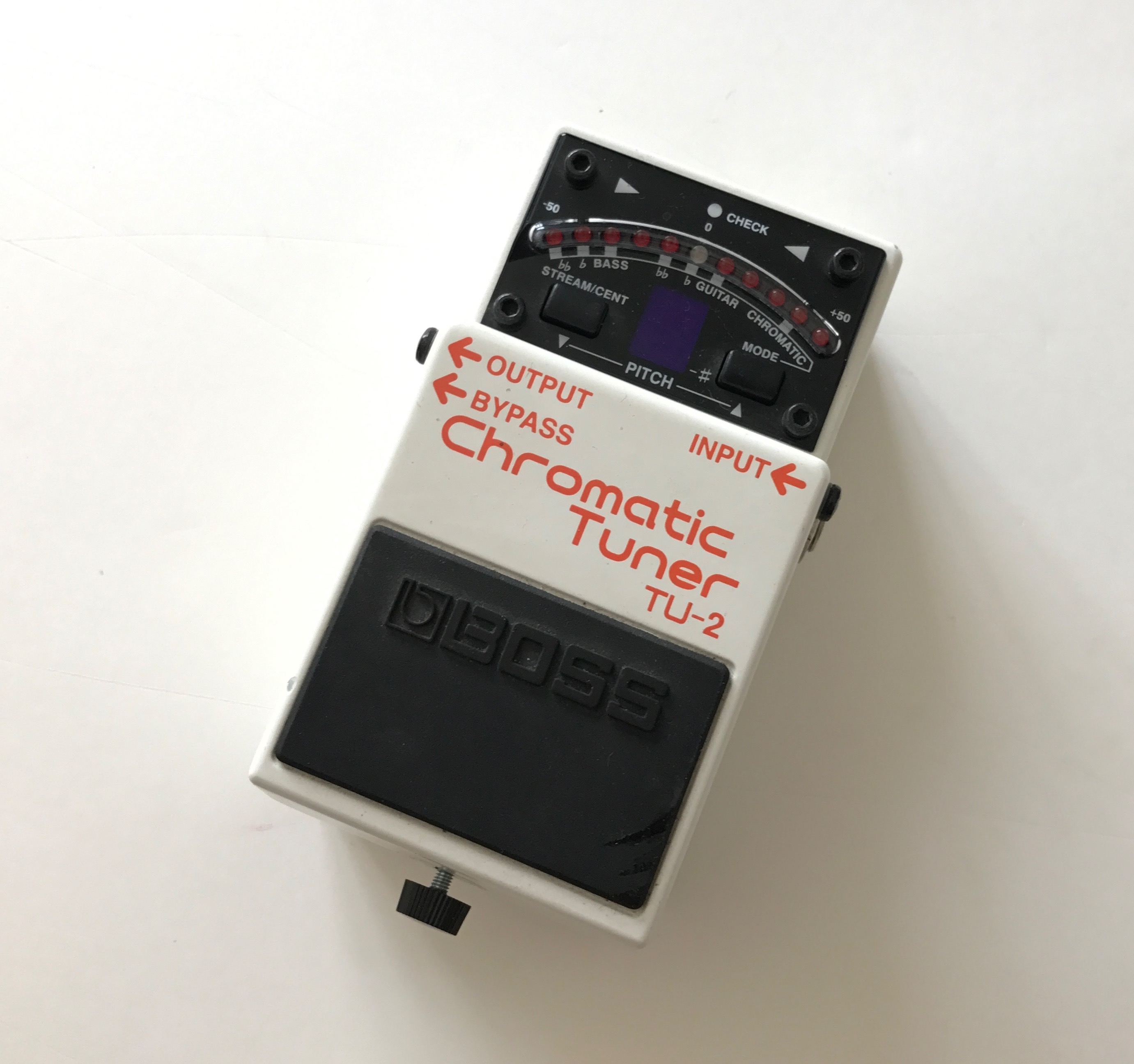 TU2 CHROMATIC TUNER Boss TU2 Chromatic Tuner Audiofanzine