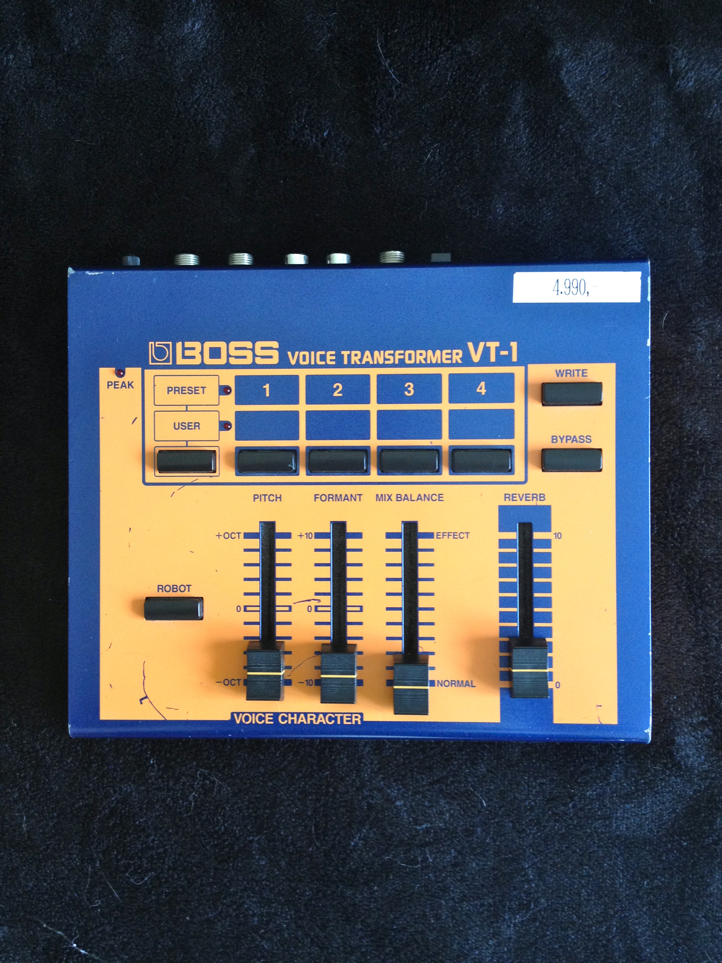 Boss VT-1 Voice Transformer image (#1463875) - Audiofanzine