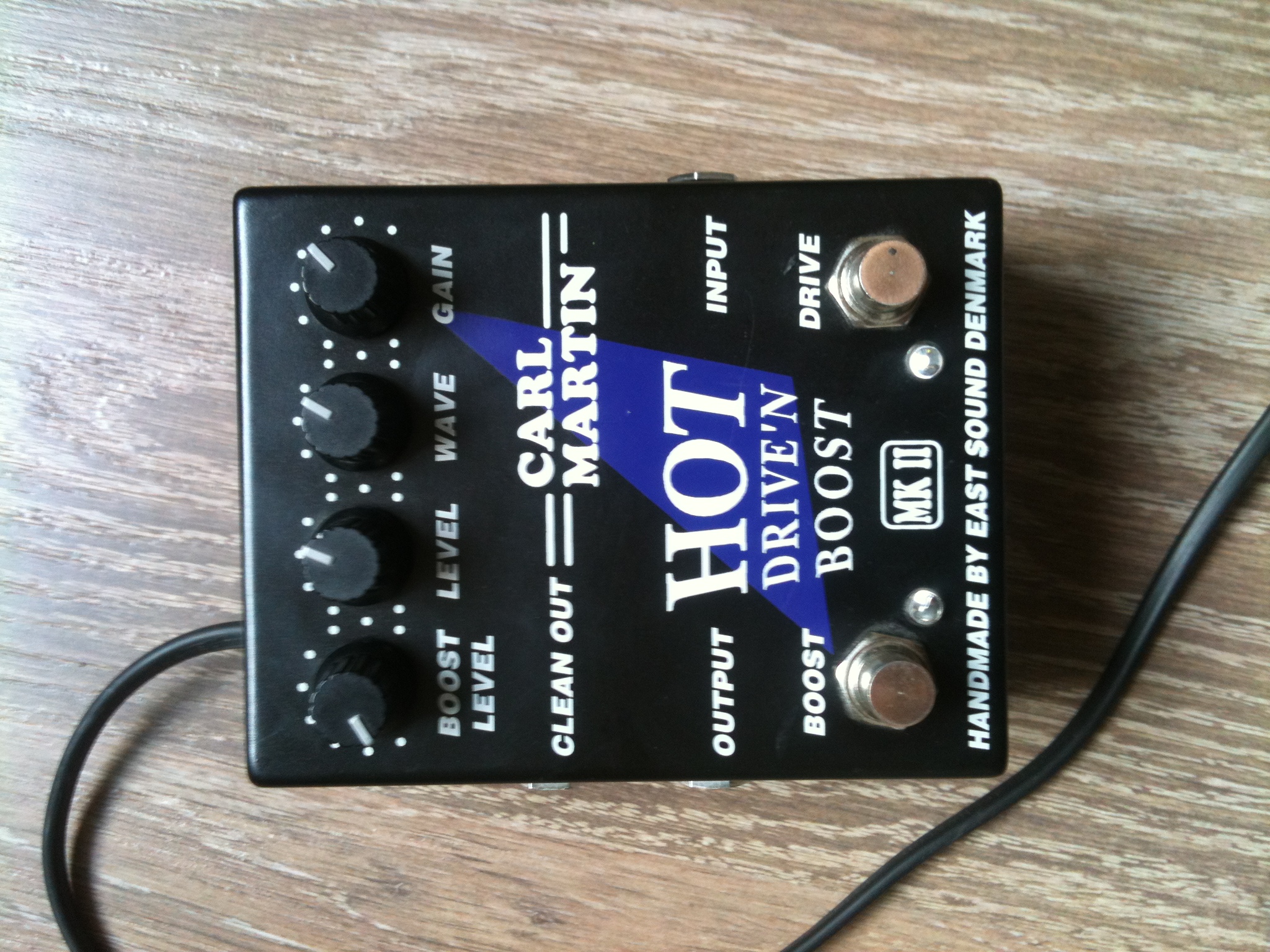 Photo Carl Martin Hot Drive 'N Boost MK II Carl Martin Hot Drive 'N Boost MK II (31217