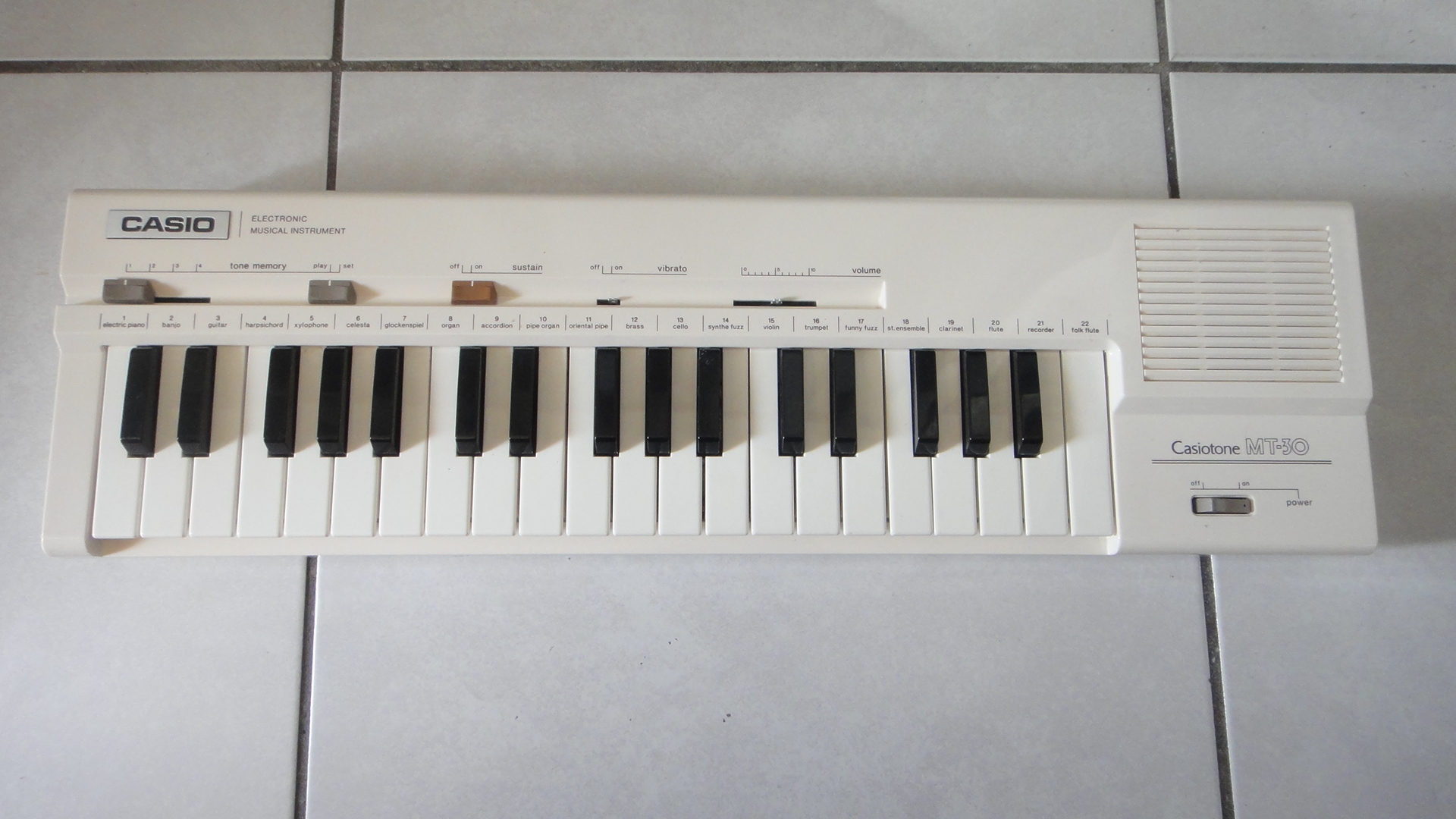 casiotone mt 207