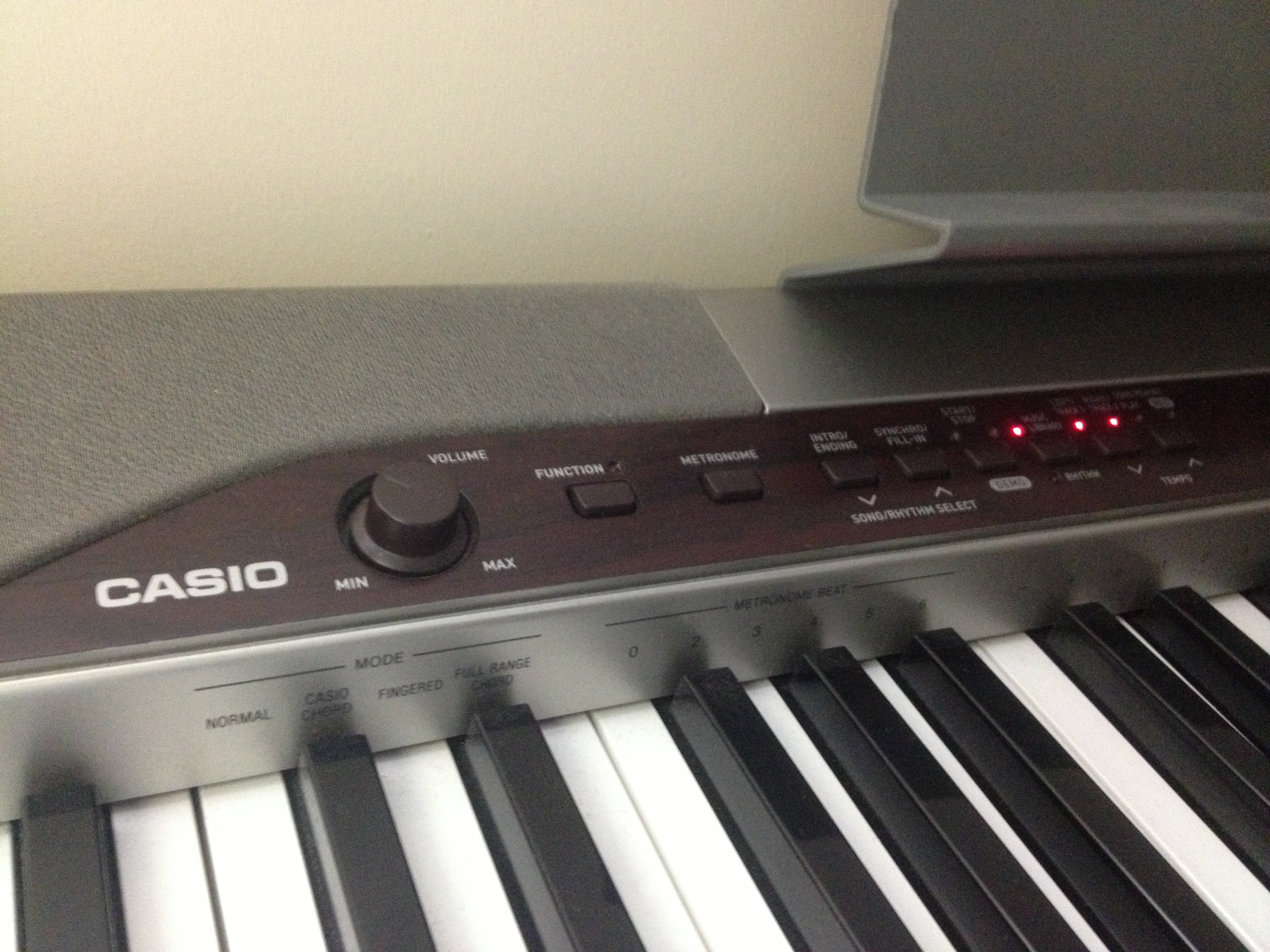 piano casio privia px 110