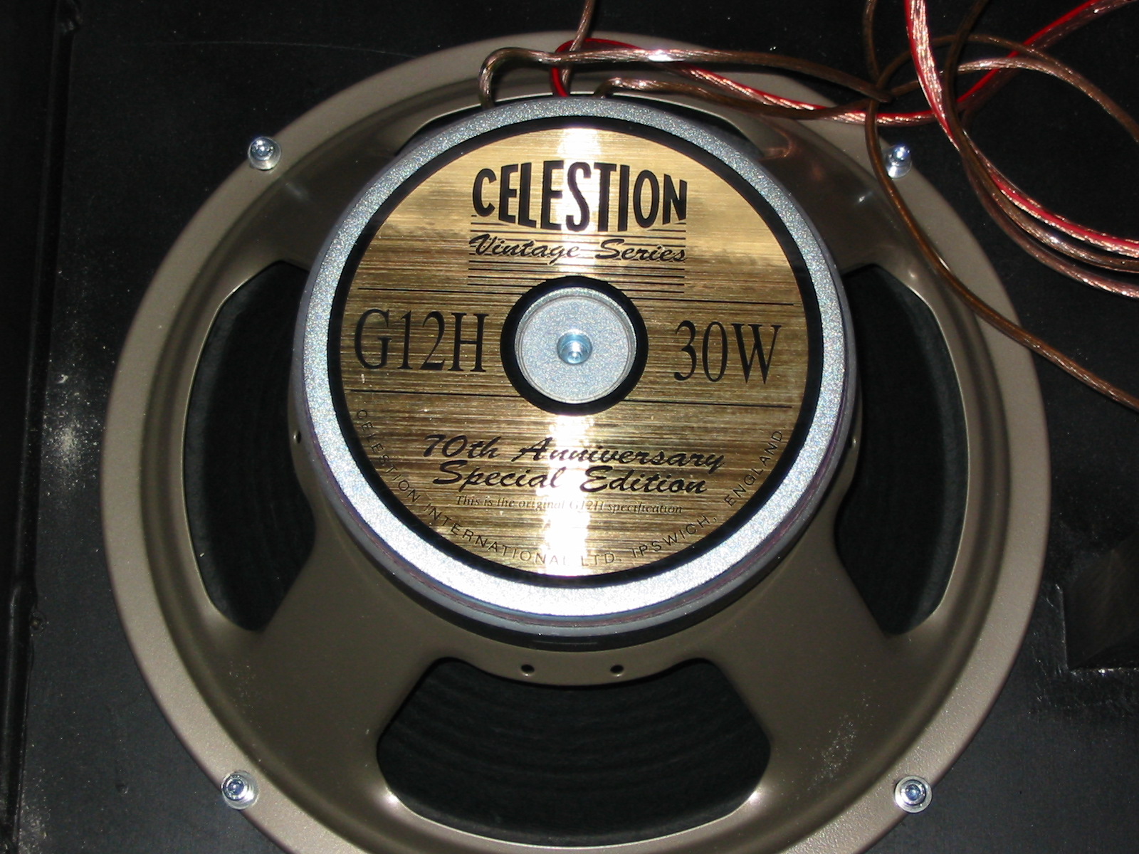 Photo Celestion G H Anniversary Ohms Celestion G H Th