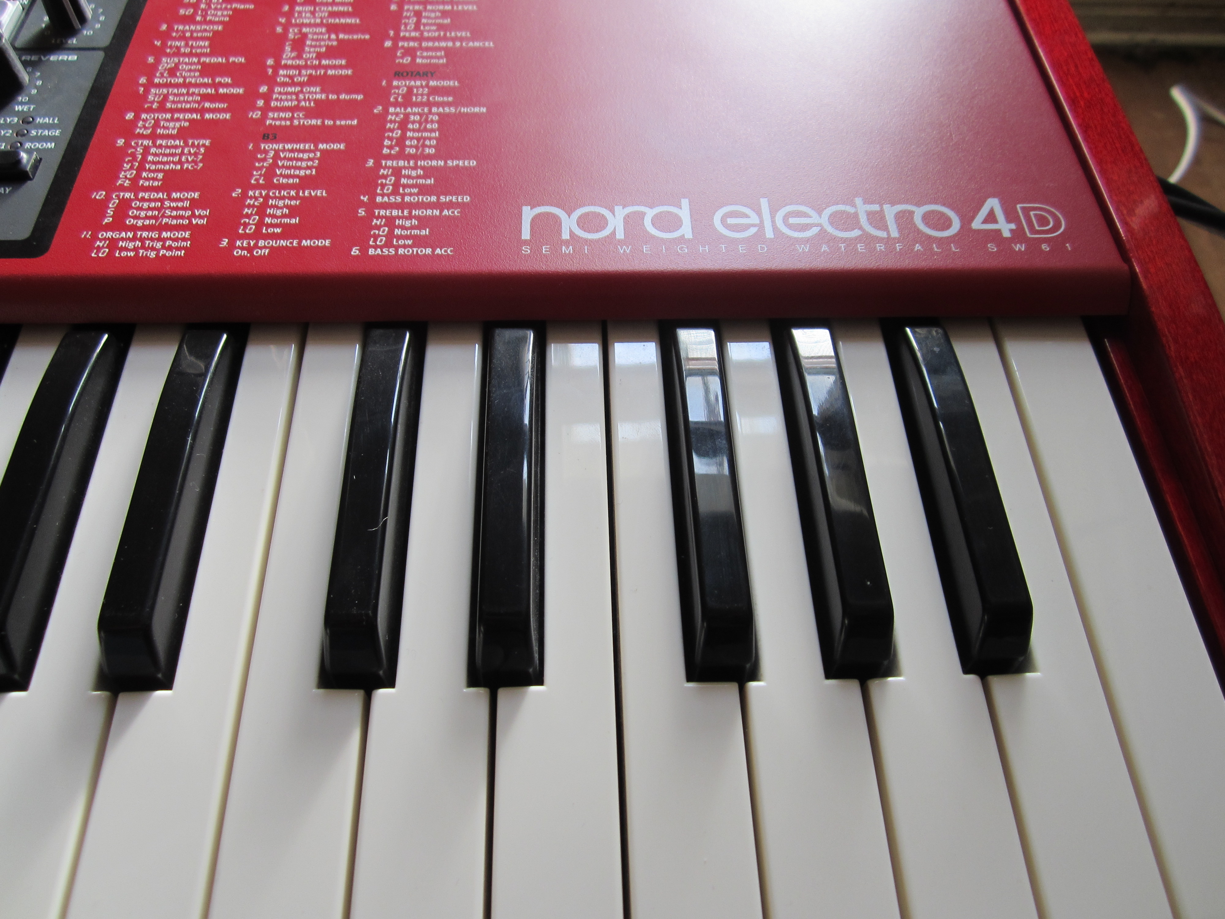 NORD ELECTRO 4D Clavia Nord Electro 4D Audiofanzine