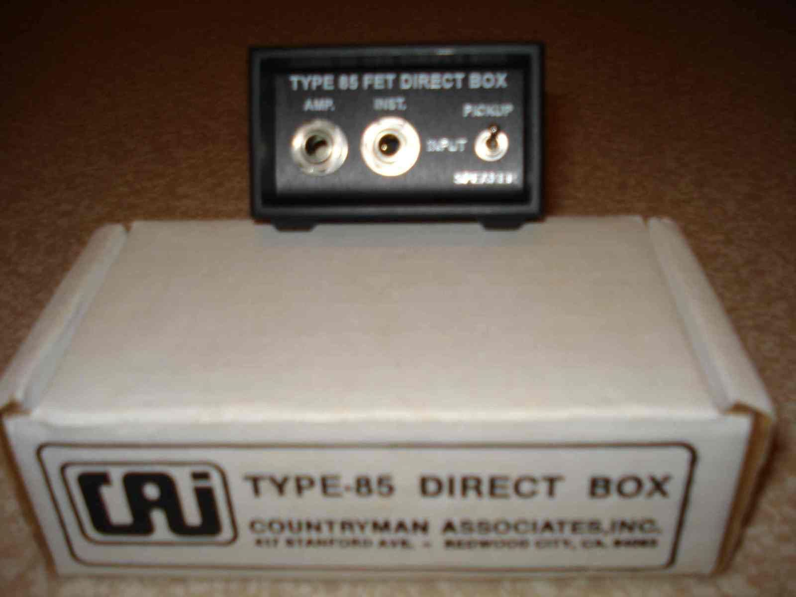 Countryman TYPE 85 Direct Box image (189035) Audiofanzine