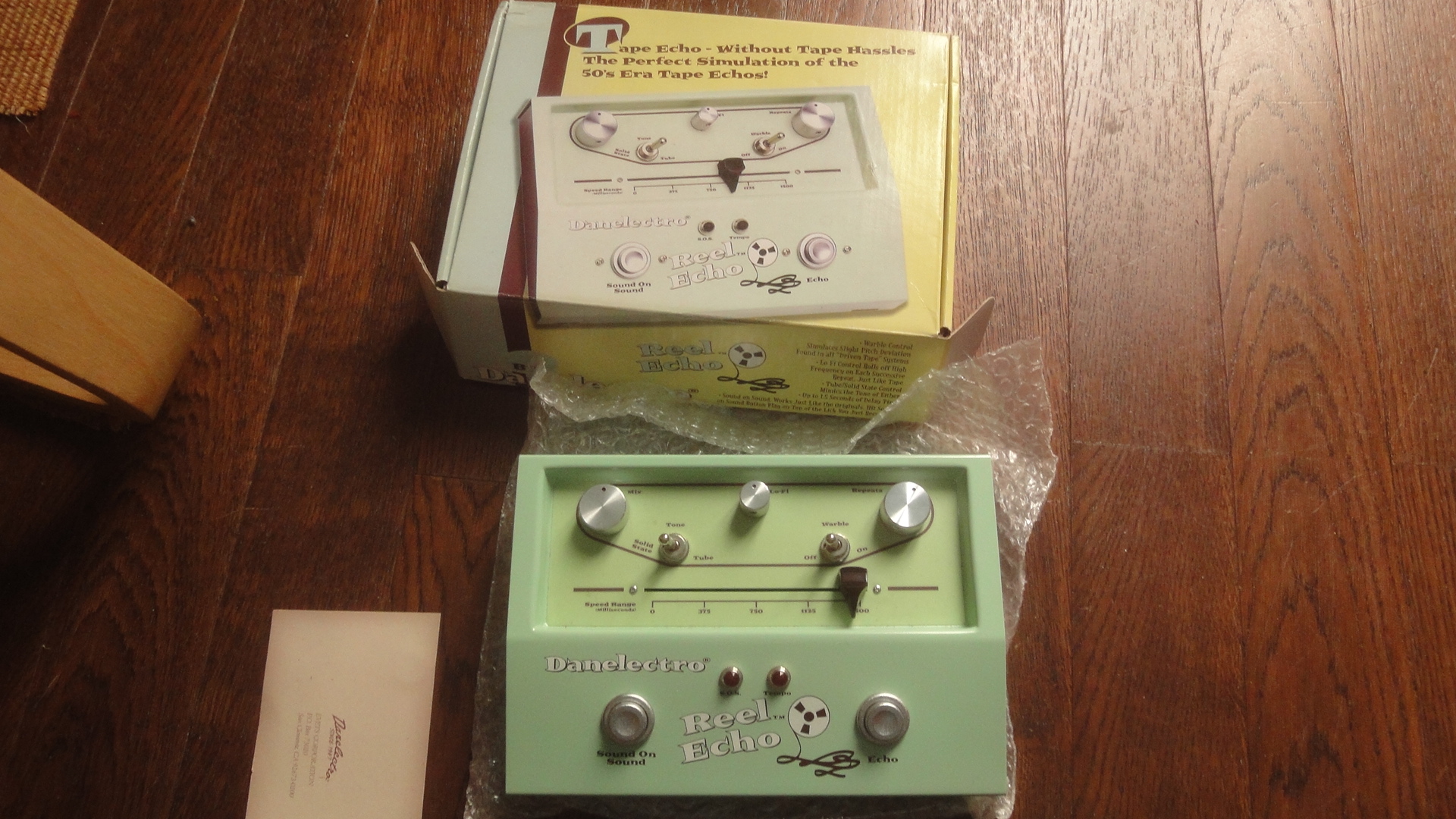 Dan Electro Reel Echo 廃盤 新品 全くの未使用、新品 oruan.es