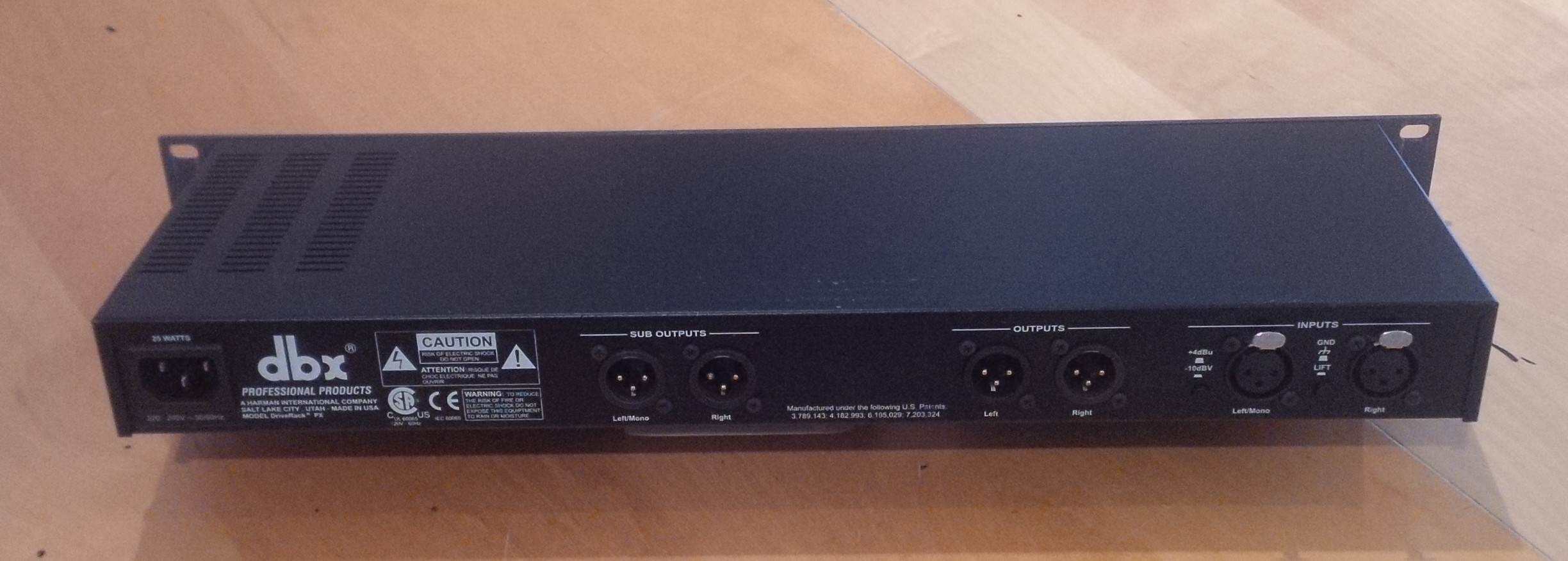 dbx DriveRack PX image (#1560123) - Audiofanzine