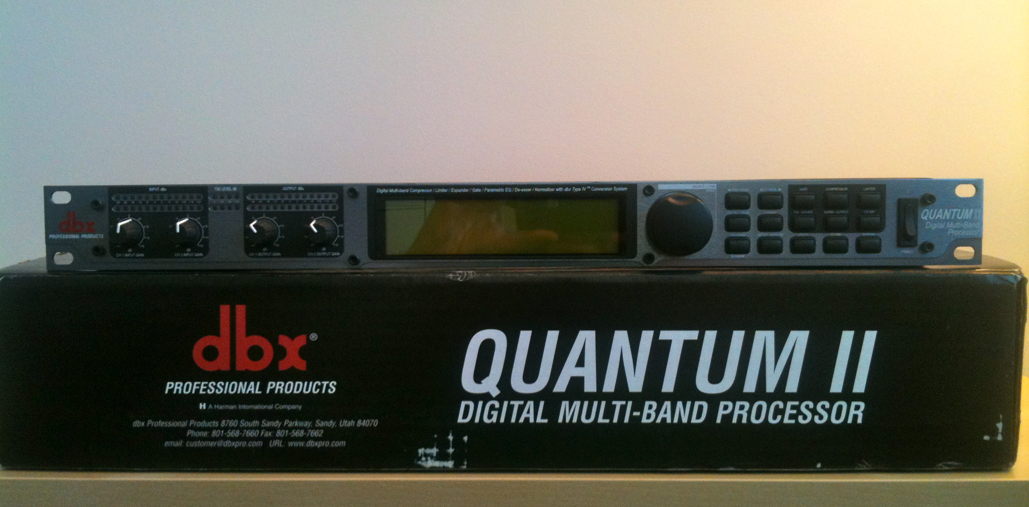 QUANTUM II dbx Quantum II Audiofanzine