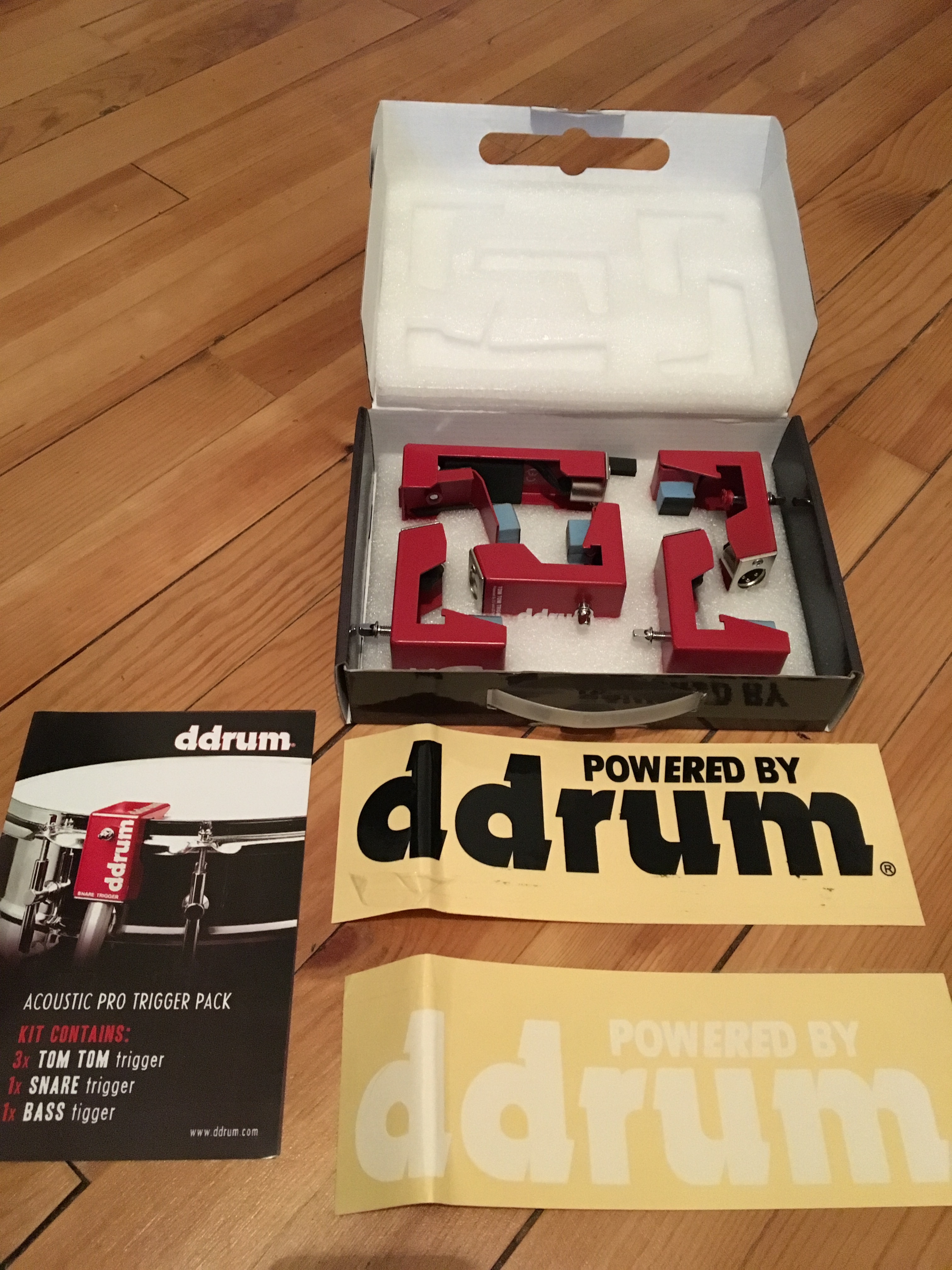 ACOUSTIC PRO TRIGGERS KIT Ddrum Acoustic Pro Triggers Kit Audiofanzine