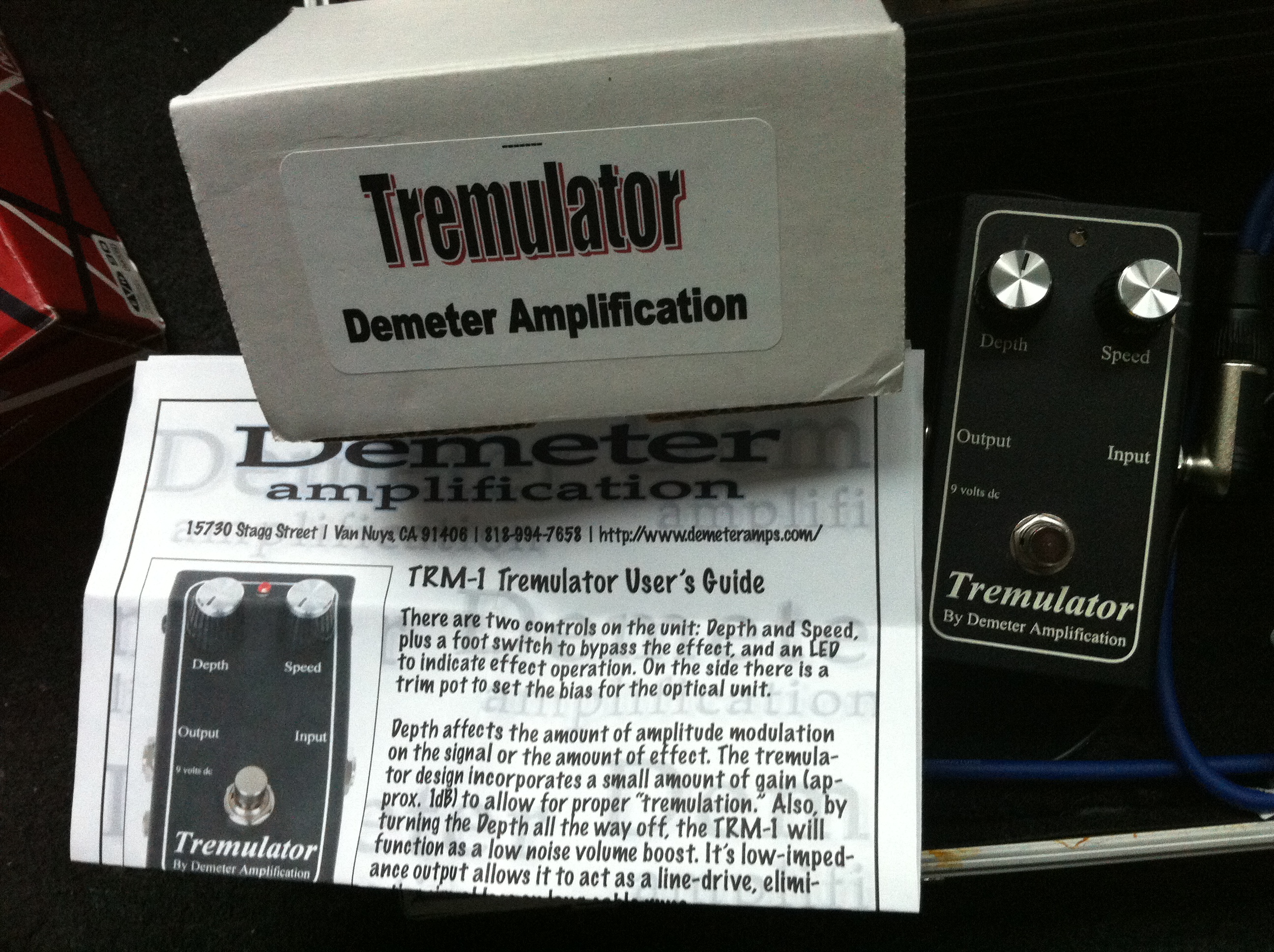 Demeter TRM-1 Tremulator image (#940552) - Audiofanzine