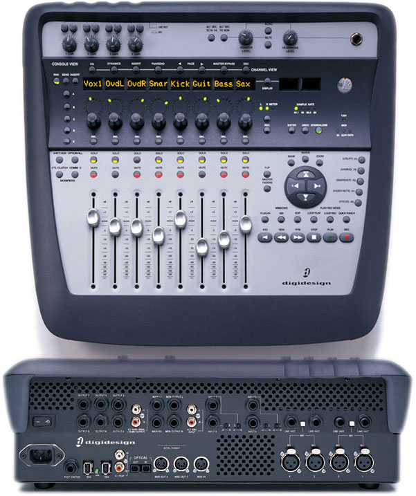 digidesign Digi002」インターフェイス コンソール ミキサー - レコーディング/PA機器