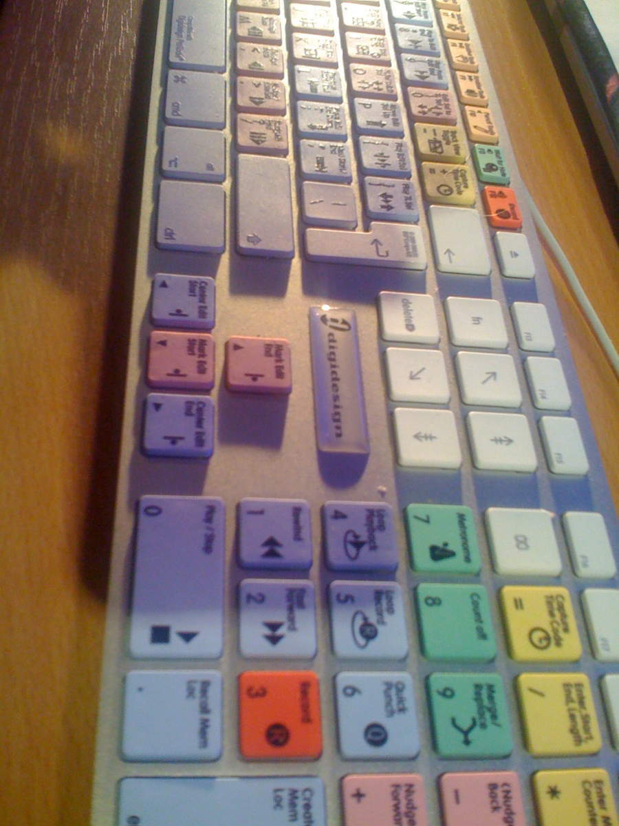 Digidesign Pro Tools Custom Keyboard Mac image (179647) Audiofanzine
