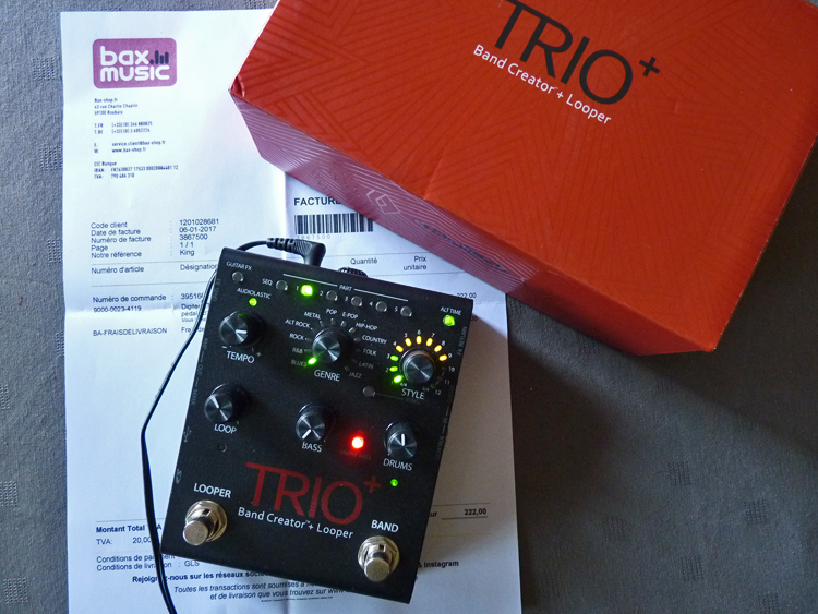 Trio+ Band Creator + Looper DigiTech - Audiofanzine
