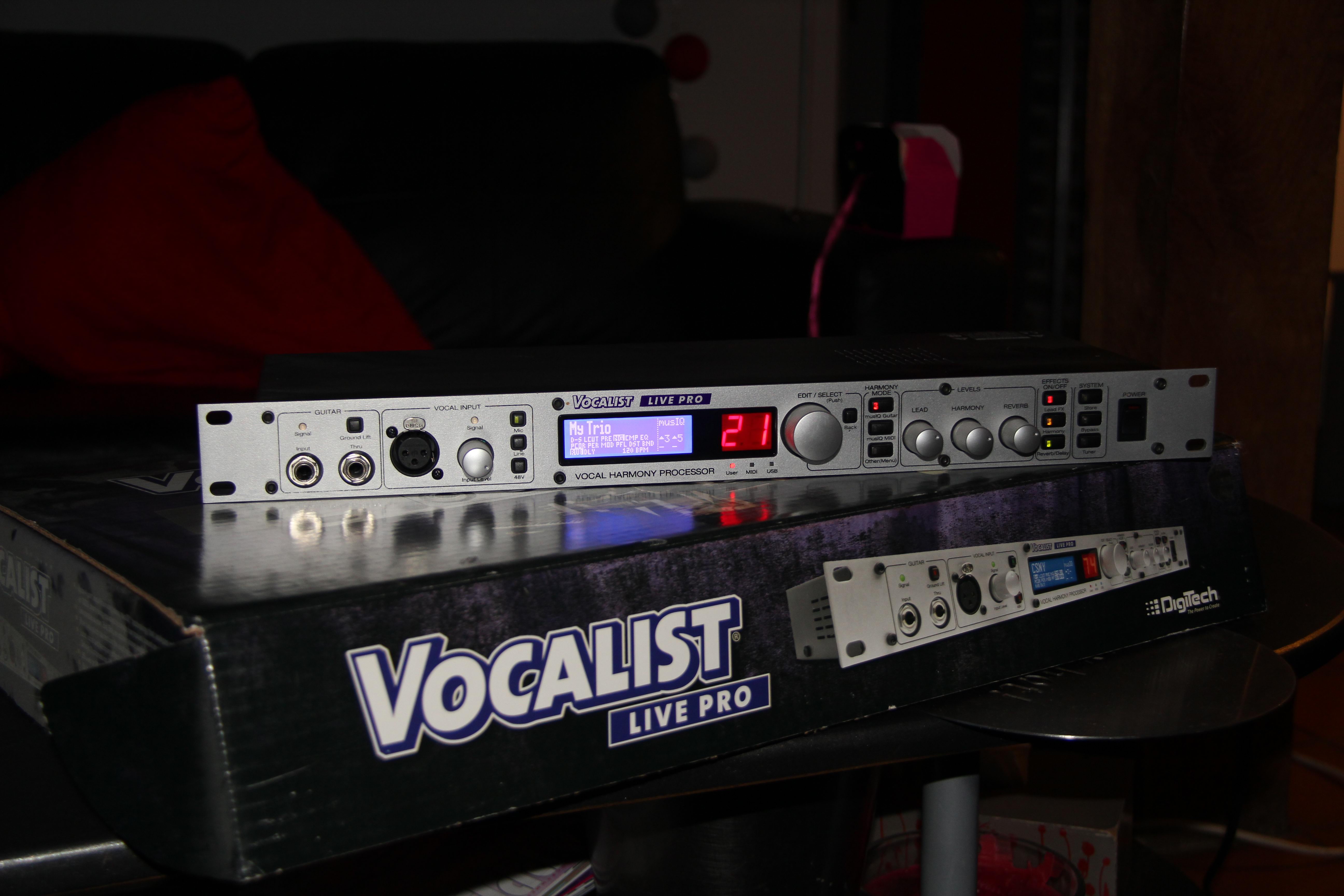 DigiTech Vocalist Live Pro image (791616) Audiofanzine