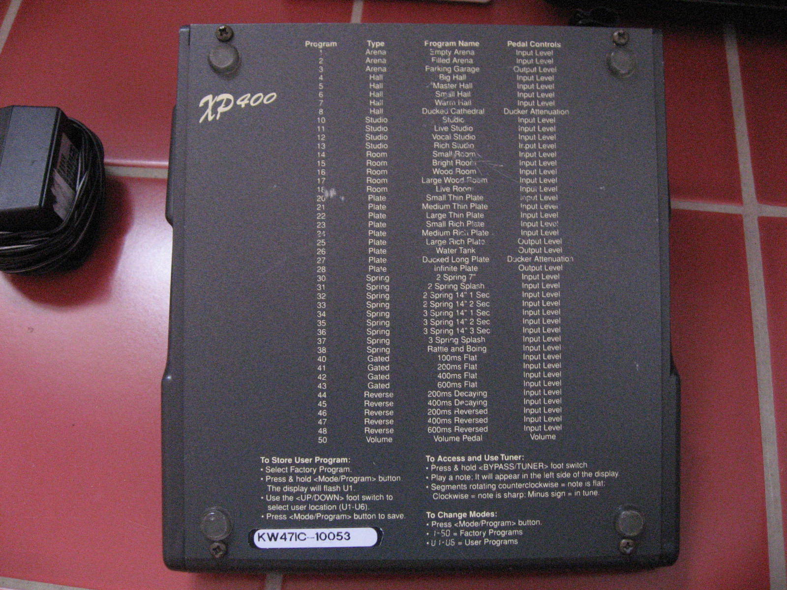 DigiTech XP400 Reverberator image (218741) Audiofanzine